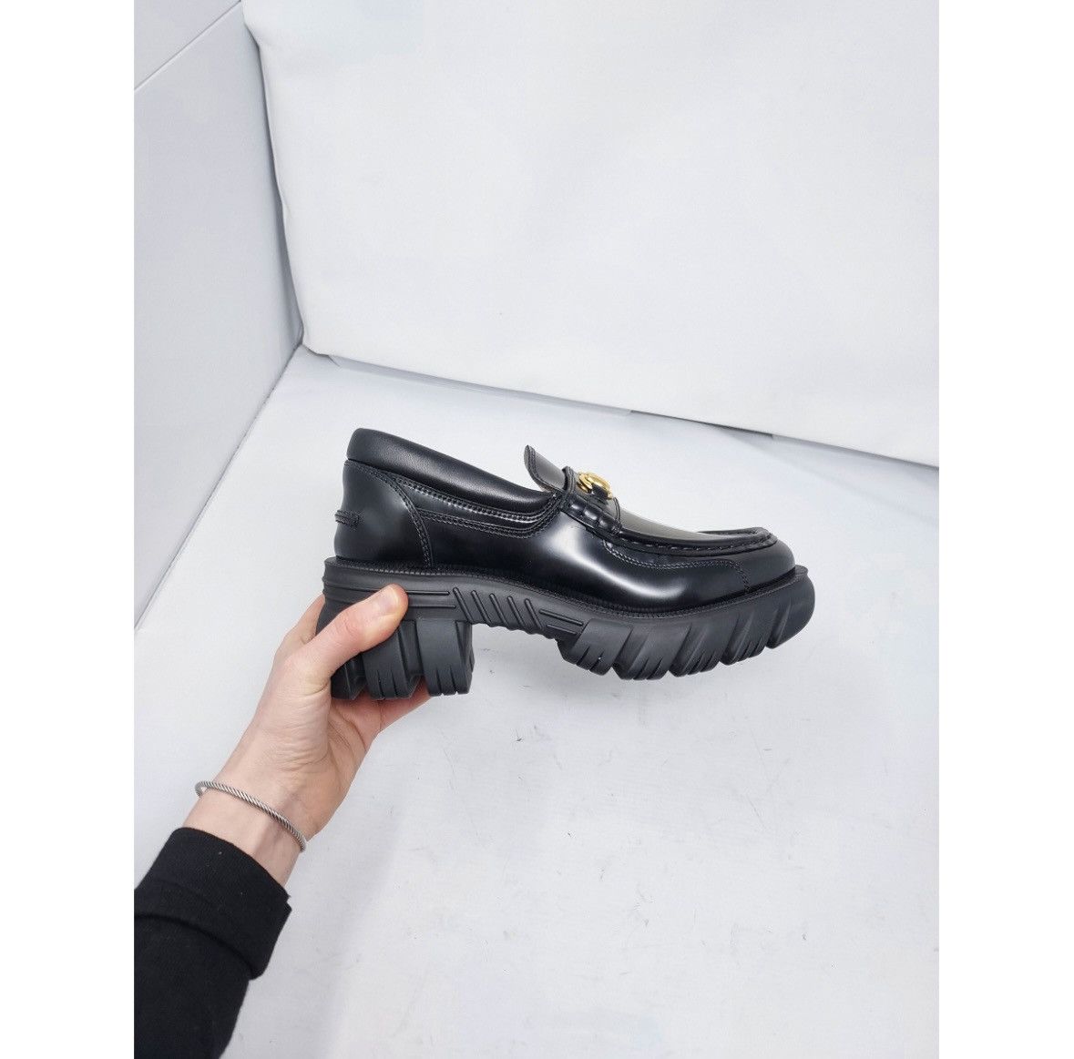 Gucci Leather Flats Horsebilt Guccis Size US 7.5 / IT 37.5 - 6 Thumbnail