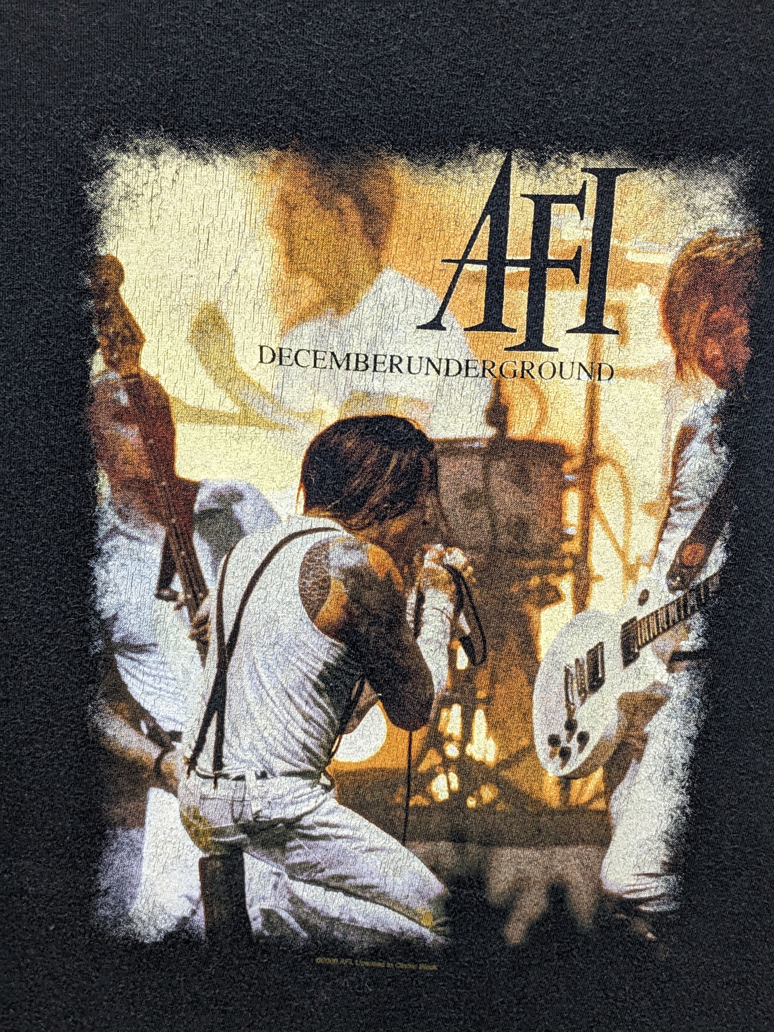 Band Tees VINTAGE Y2K AFI ROCK BAND Size US M / EU 48-50 / 2 - 3 Thumbnail