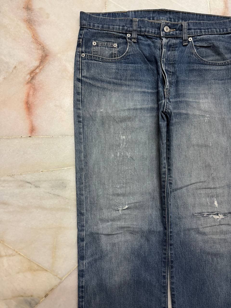 Rusty Vintage Japanese Fondamental Wear Faded Distressed Jeans Size US 34 / EU 50 - 5 Thumbnail