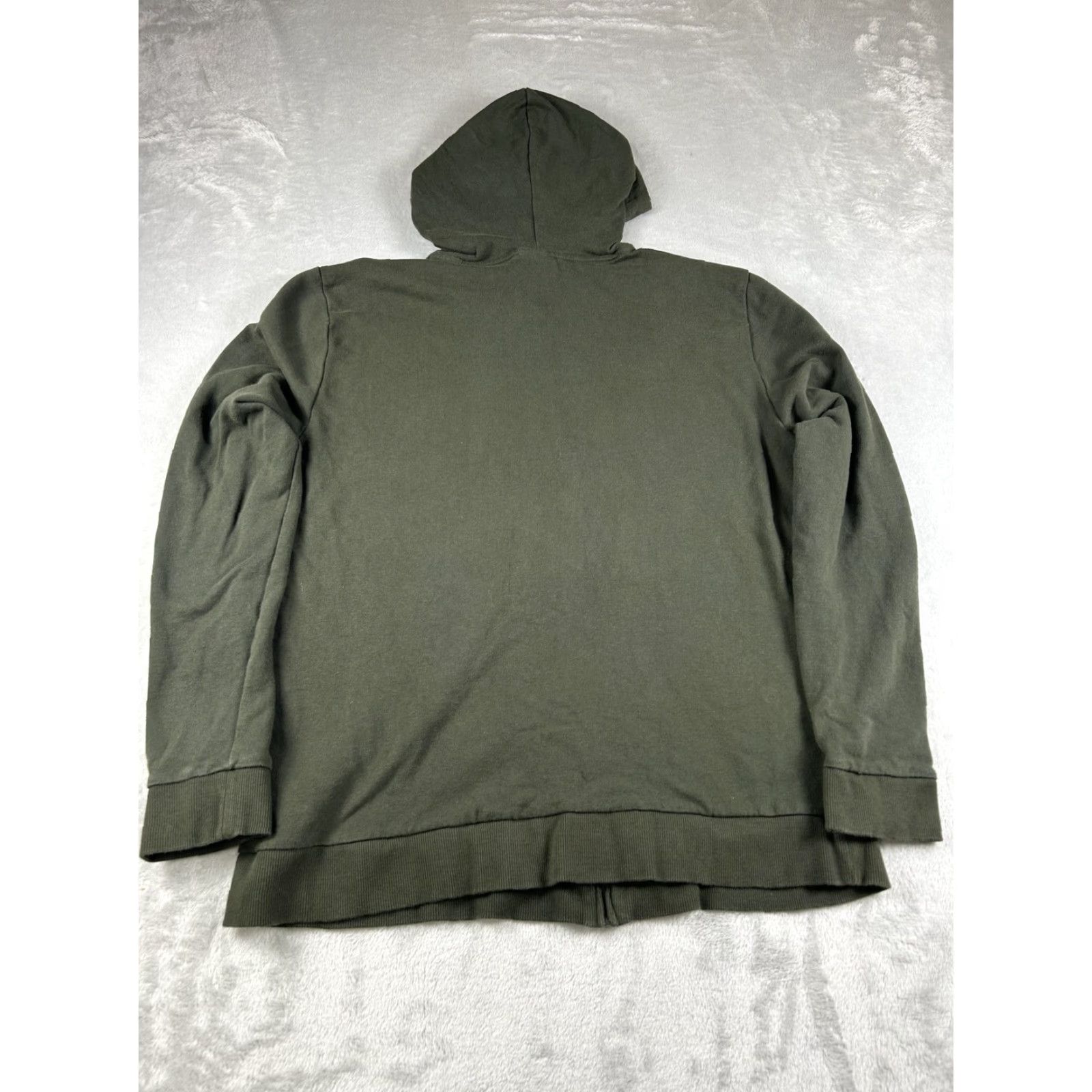 Oakley Oakley Hoodie Mens L Olive Green Full Zip Sweatshirt Logo Regular Fit Size US L / EU 52-54 / 3 - 2 Thumbnail