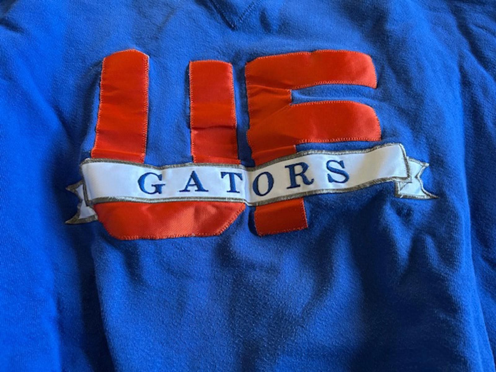 Russell Athletic Vintage Russell Athletic Blue UF Gators Crewneck Sweatshirt Size US M / EU 48-50 / 2 - 2 Thumbnail
