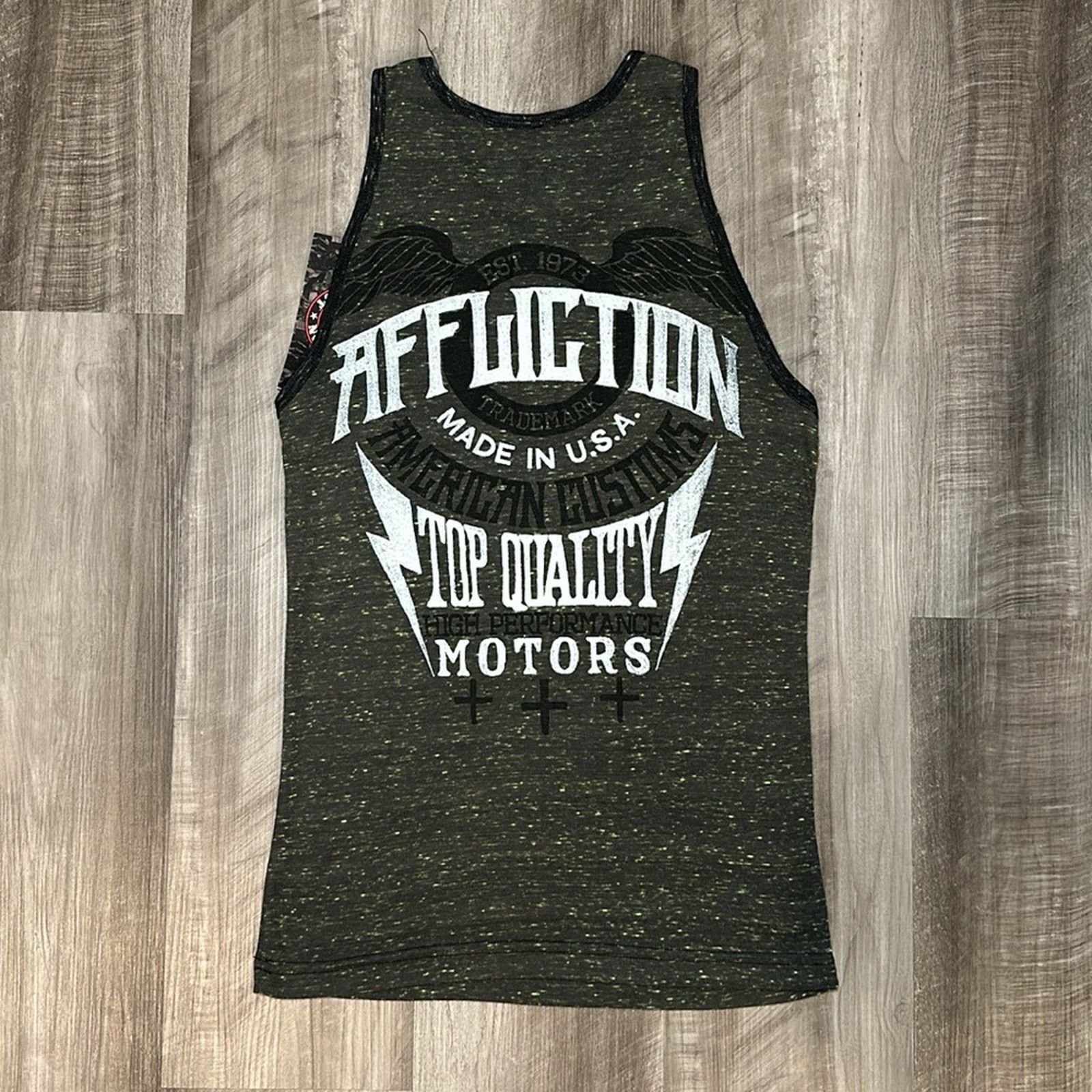 Affliction Affliction American Customs Motors Tank - XS Size US XS / EU 42 / 0 - 2 Thumbnail