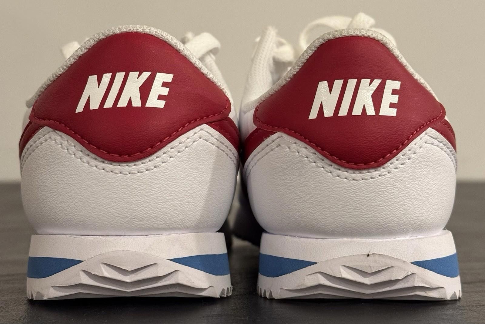 Nike Nike Cortez GS White Red Blue Sneaker Size 4Y Size US 5 / EU 37 - 5 Thumbnail
