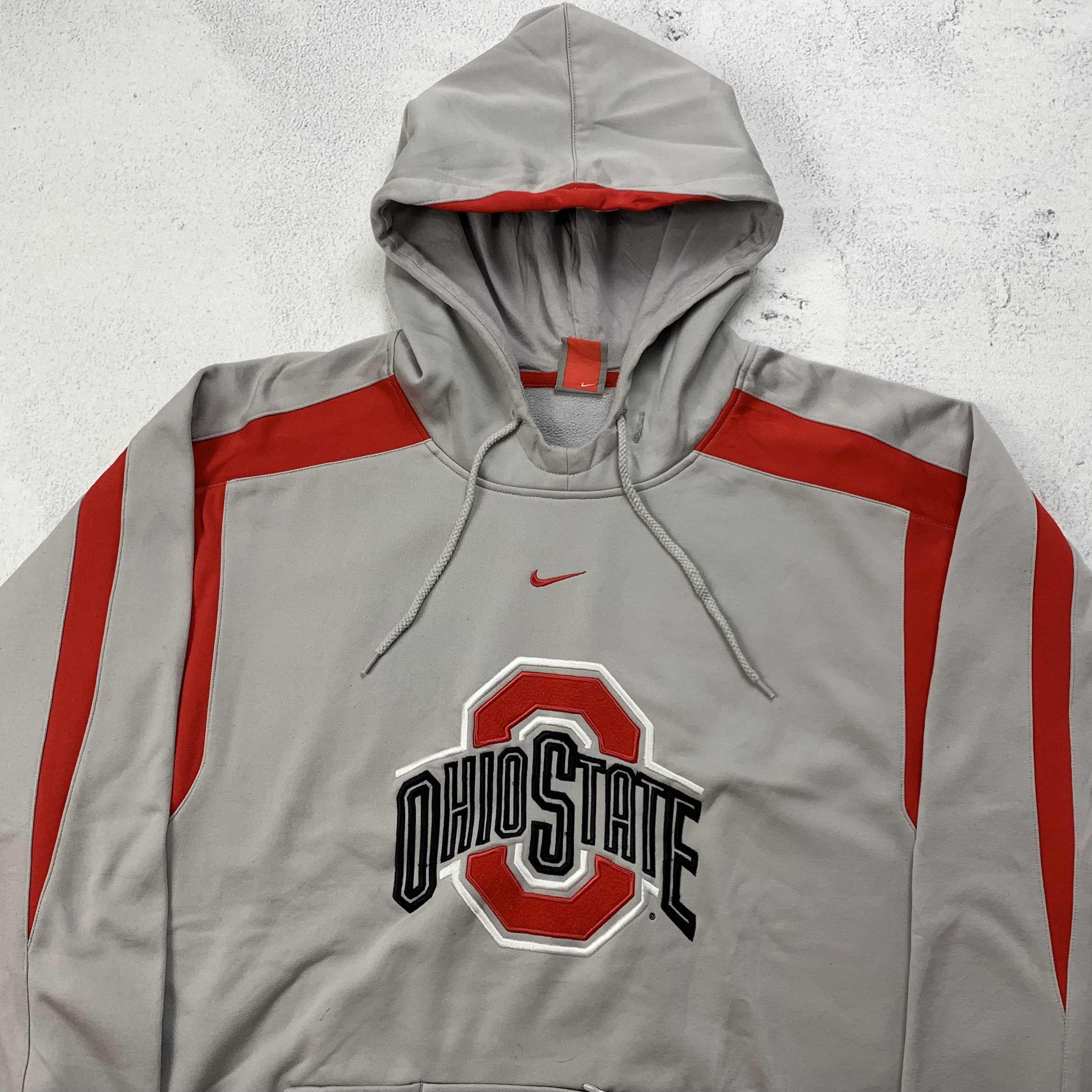 Nike Y2K Nike Ohio State Hoodie Size US L / EU 52-54 / 3 - 4 Thumbnail