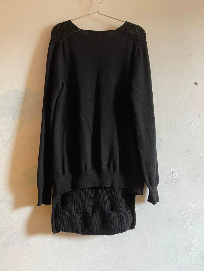 Comme des Garcons Comme des Garcons Black wool ball round neck long sleeve s Size US L / EU 52-54 / 3 - 2 Thumbnail