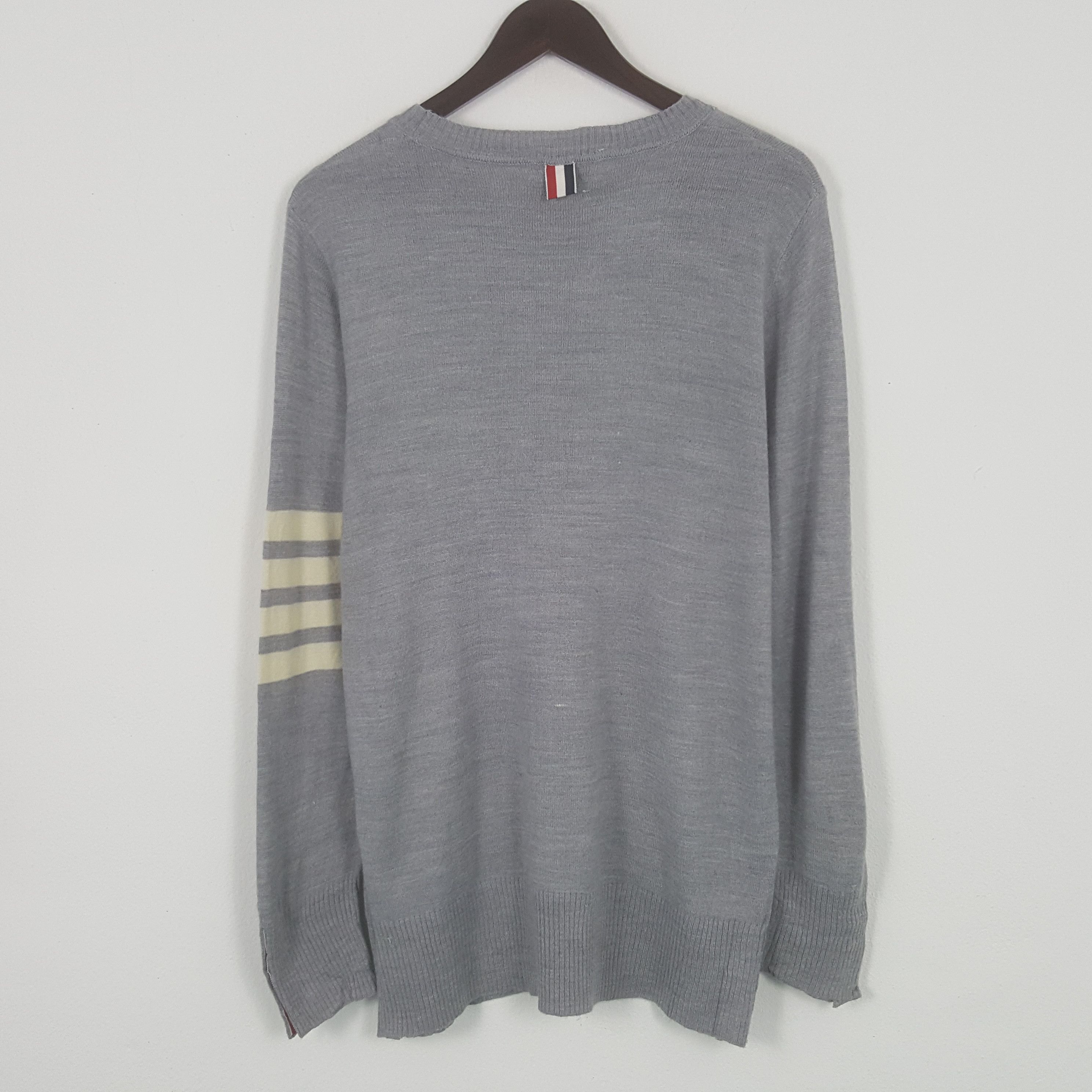 Thom Browne × Vintage Vintage 2001 Thom Browne Sweatshirt Size US M / EU 48-50 / 2 - 2 Thumbnail