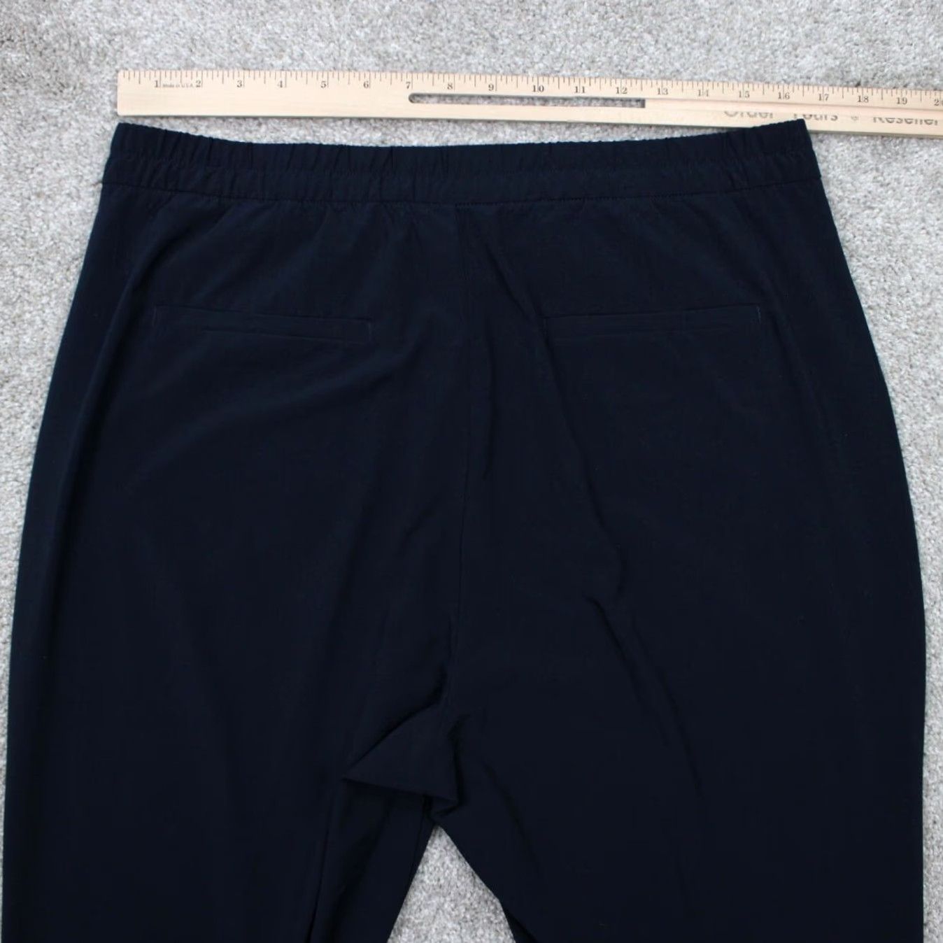 Banana Republic Banana Republic Pants Womens Large Blue Ankle Stretch Inseam 28 in Twill Stretch Elizabeth Style City Pant Size 36" / US 14 / IT 50 - 7 Thumbnail