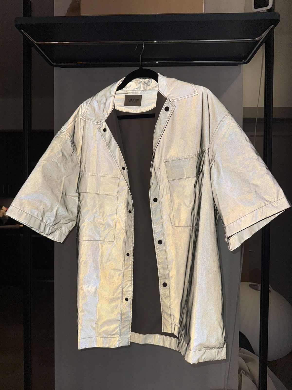 Fear of God Fear of God Reflective Shirt Size US S / EU 44-46 / 1 - 2 Thumbnail