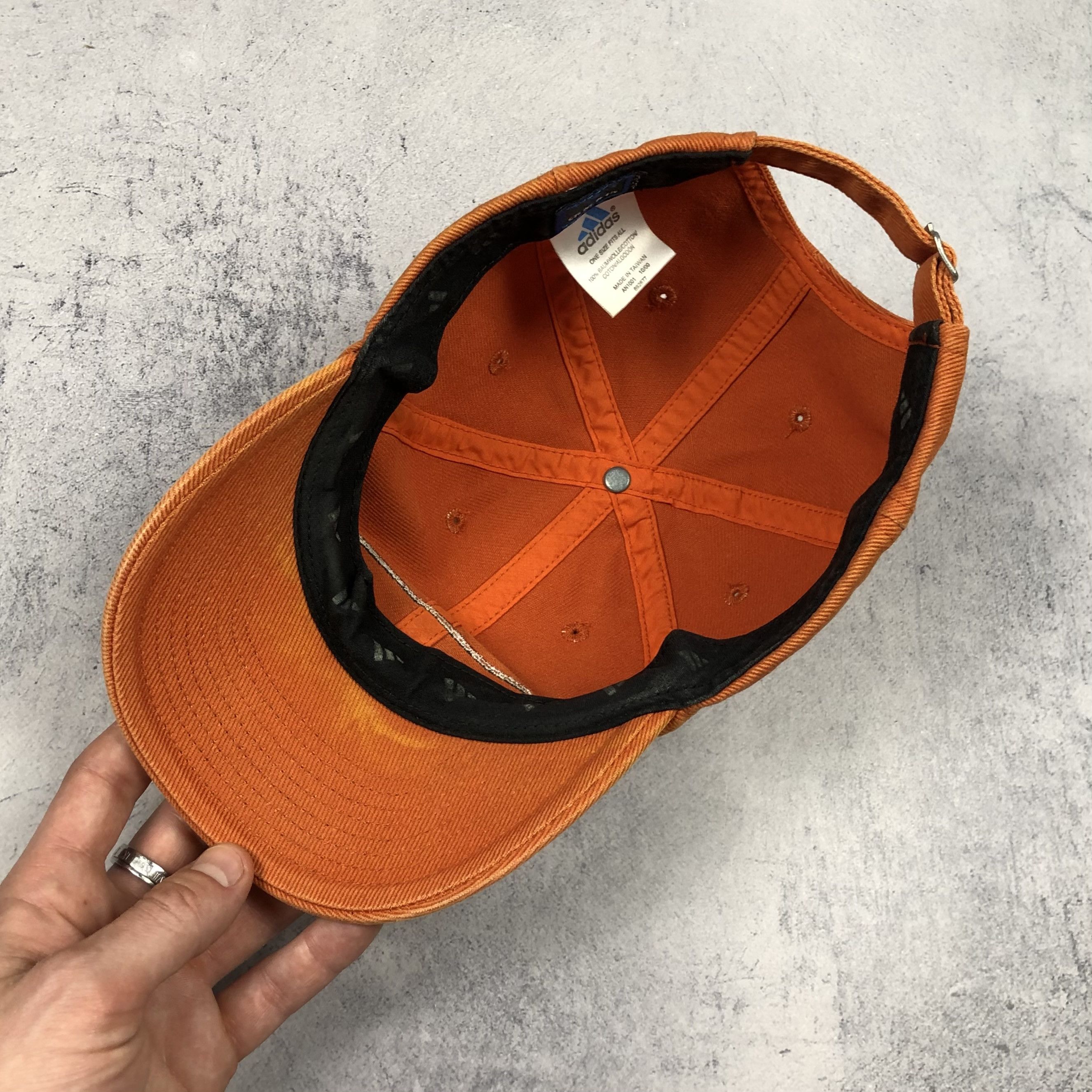 Adidas Vintage 2000 Adidas Taiwan Faded Cap Size ONE SIZE - 6 Thumbnail