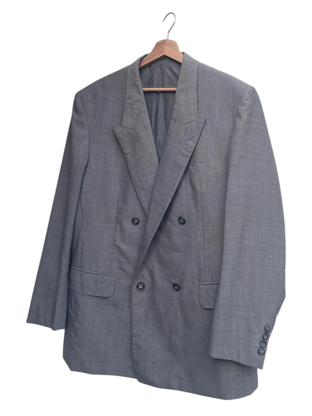 Christian Dior Monsieur Christian Dior Monsieur Double Breasted Wool Blazer Size US XL / EU 56 / 4 - 6 Thumbnail