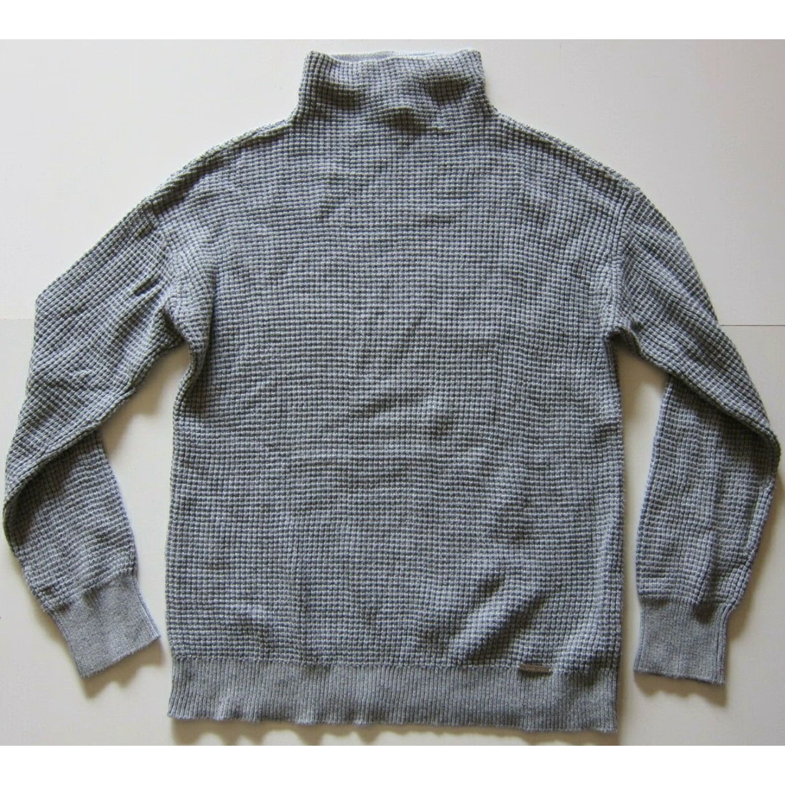 Michael Kors Michael Kors Grey Mock Neck Cable Knit Long Sleeve Pullover Sweater Women M Size M / US 6-8 / IT 42-44 - 7 Thumbnail