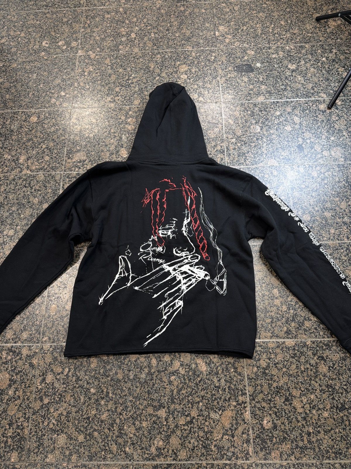 Revenge × Trippie Redd Trippie Redd X Revenge graphic hoodie size L Size US L / EU 52-54 / 3 - 1 Thumbnail