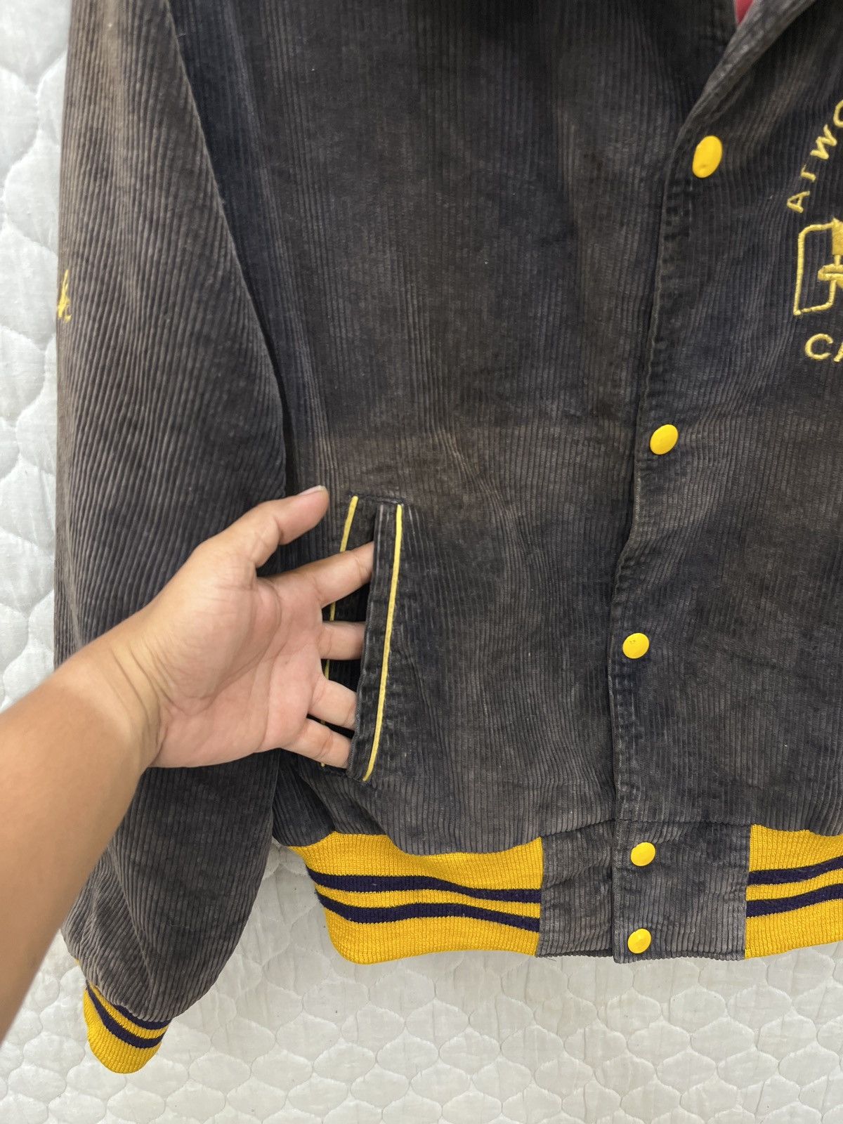 Vintage 🔥🔥🔥STEALS VTG ATWOOD RENEGADES CAR CLUB CORDUROY JACKET Size US S / EU 44-46 / 1 - 5 Thumbnail