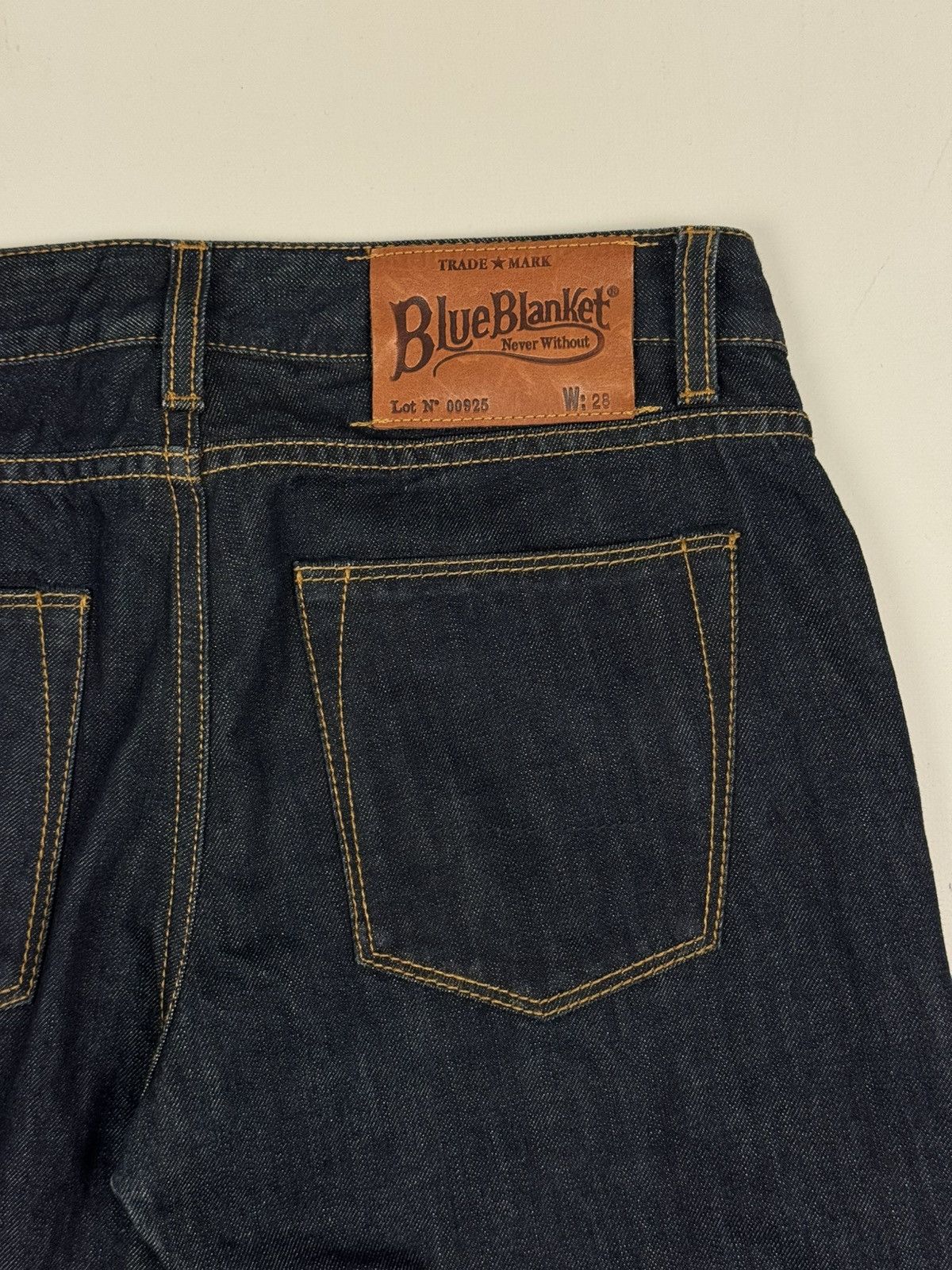 Blue Blanket Blue Blanket Japanese Selvage Denim Jeans Size US 28 / EU 44 - 12 Thumbnail