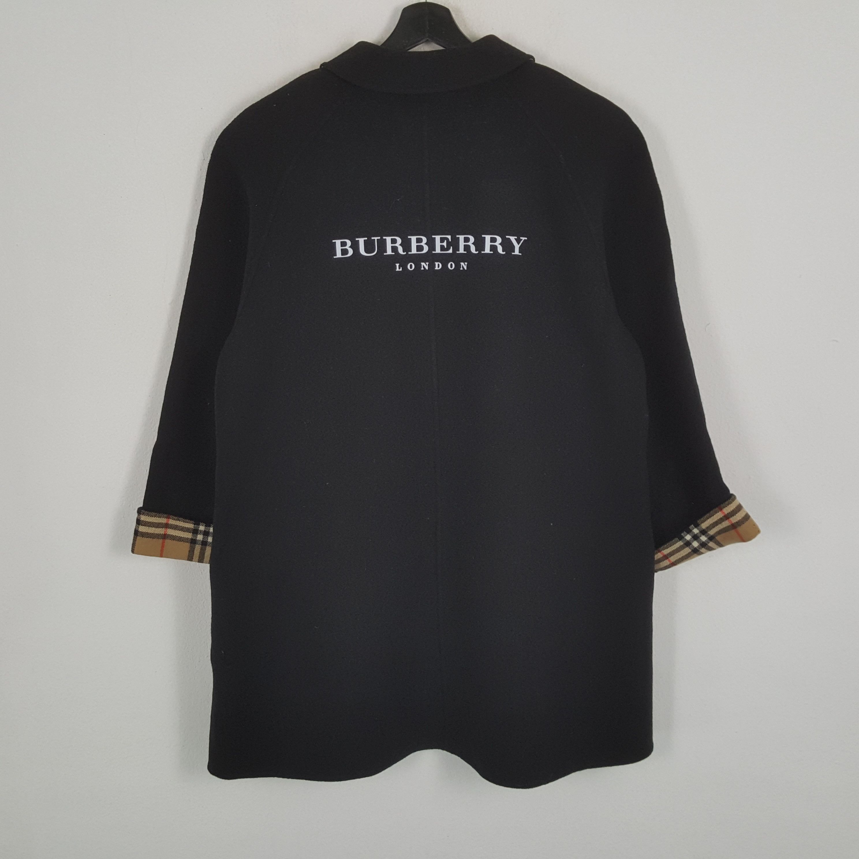 BURBERRYS Fashion Nova Check Custom Art Fleece Jacket