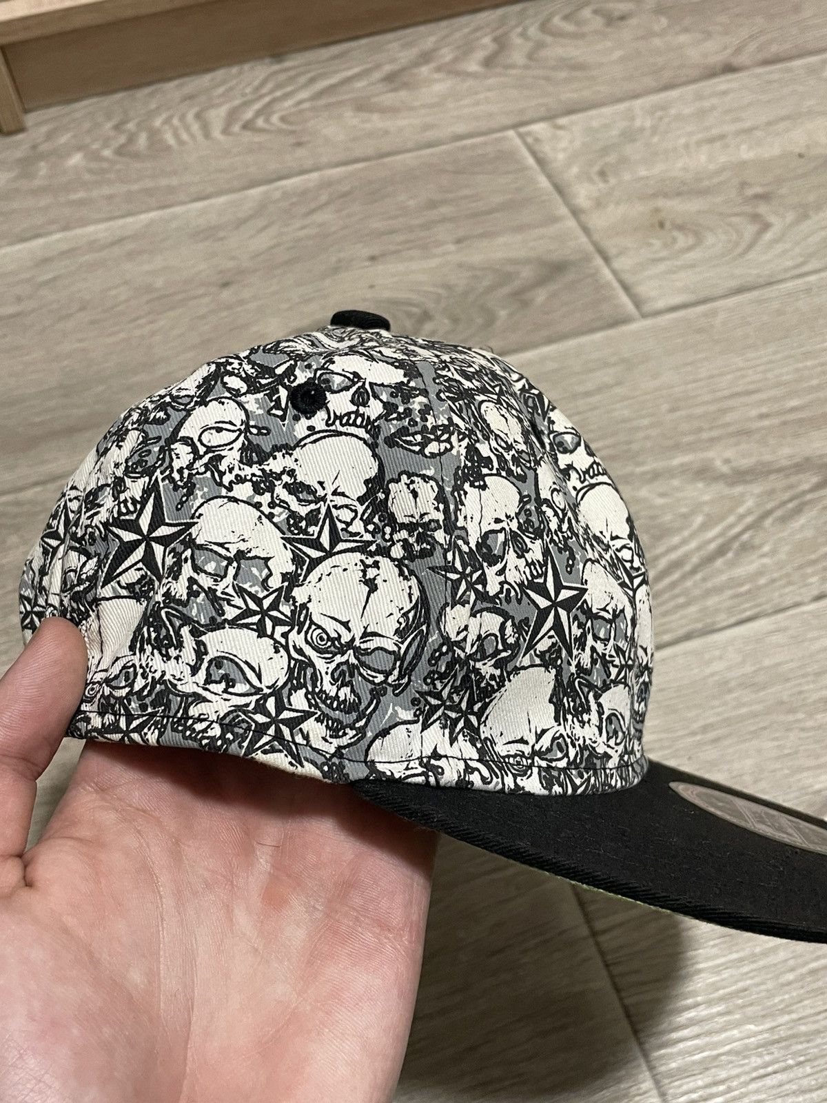 No Fear × Vintage Vintage No Fear skeleton cap Hat Size ONE SIZE - 3 Thumbnail