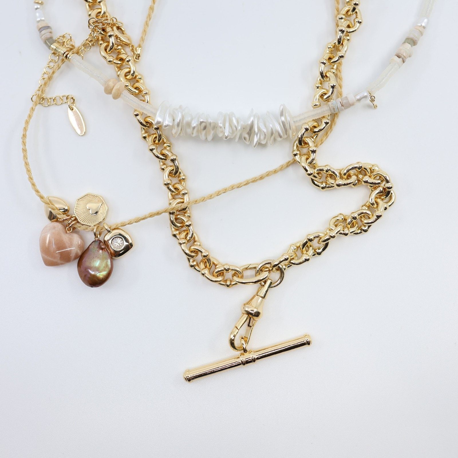 Anthropologie Anthropologie Layered Necklaces Charm Edition Set of 3 $88 Size ONE SIZE - 3 Thumbnail