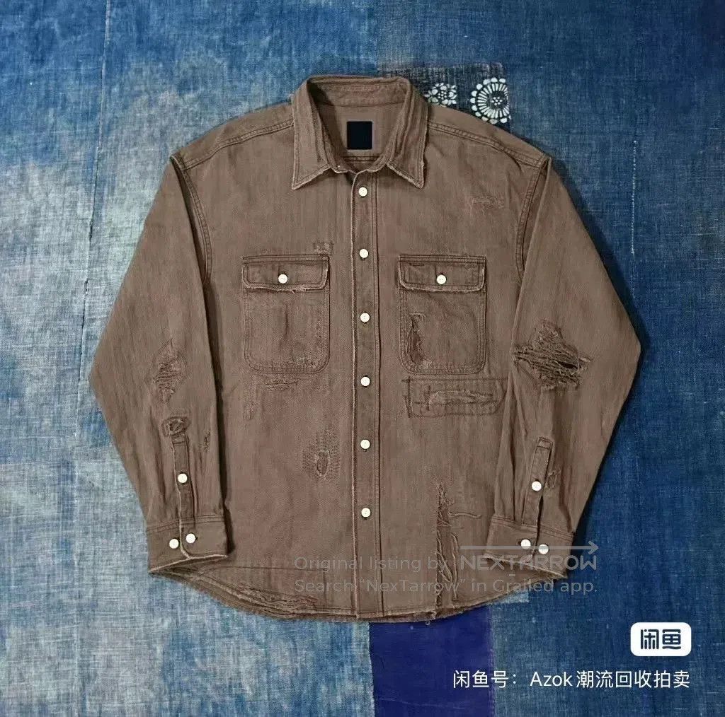 Visvim Visvim ICT Lumber Shirt Crash N.D. Mud. Size US L / EU 52-54 / 3 - 1 Thumbnail