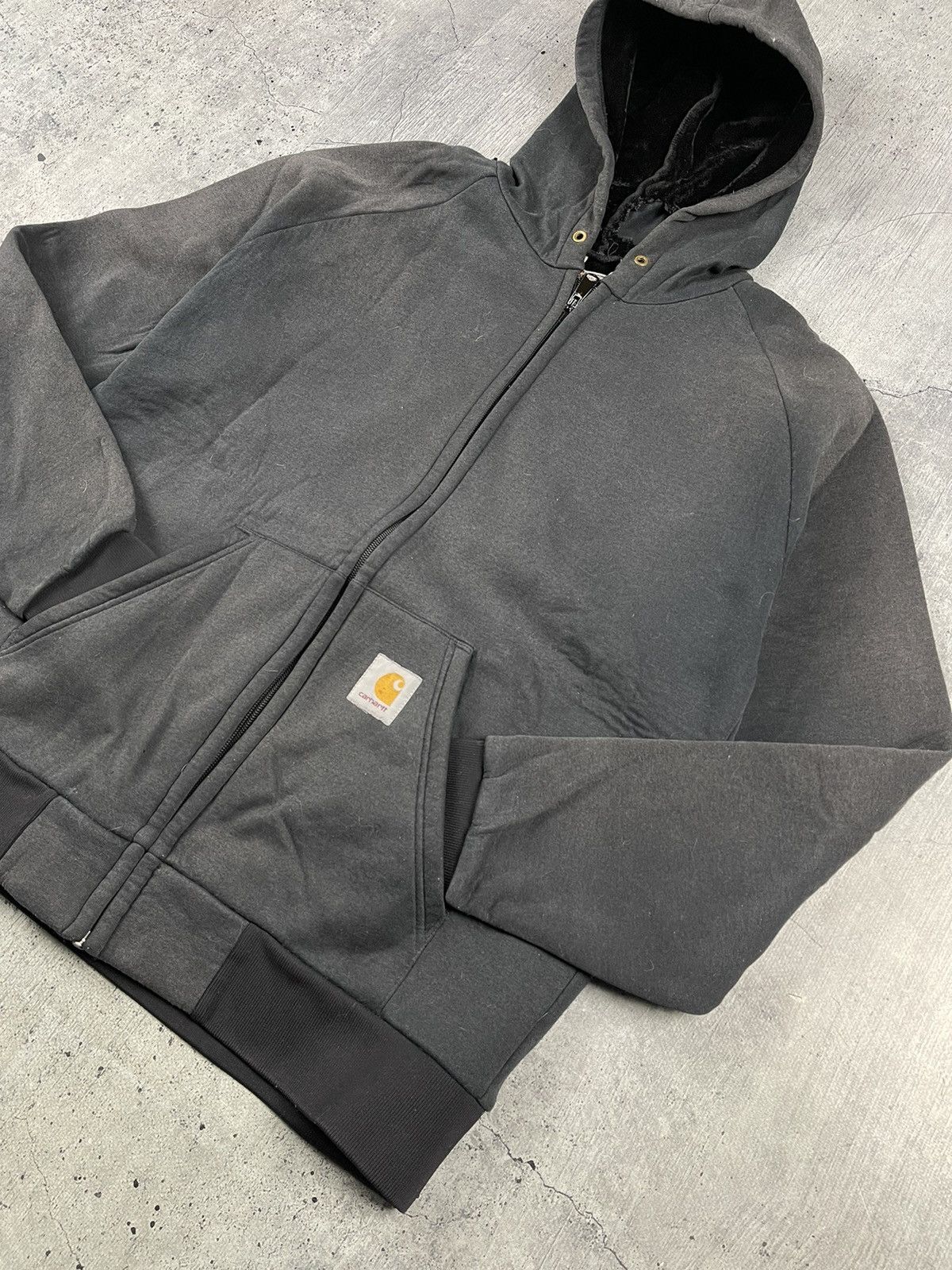 Carhartt Carhartt sun faded vintage boxy fit zip up hoodie hype rare Size US L / EU 52-54 / 3 - 4 Thumbnail
