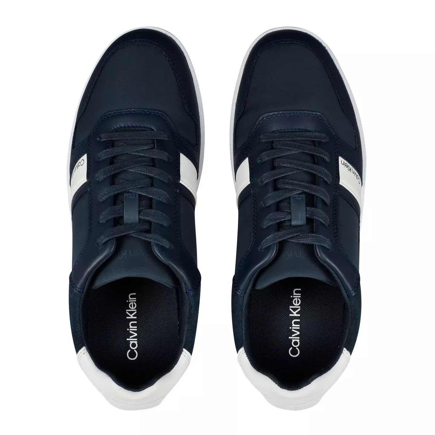 Calvin Klein o1g2r1mq0426 Lace Up Trainers in Navy/White Size US 8 / EU 41 - 6 Thumbnail