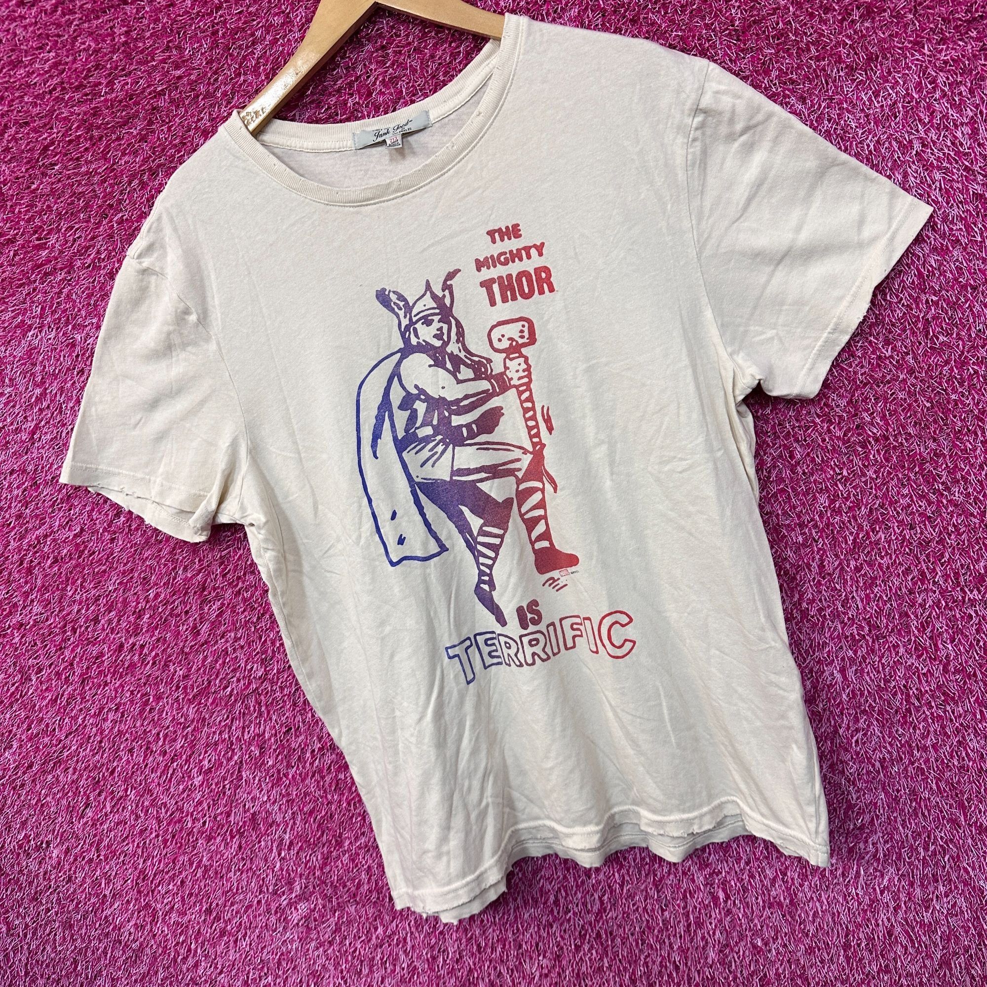 Marvel Comics The Mighty Thor is Terrific Marvel Comics Oversized Tee L Size US L / EU 52-54 / 3 - 3 Thumbnail