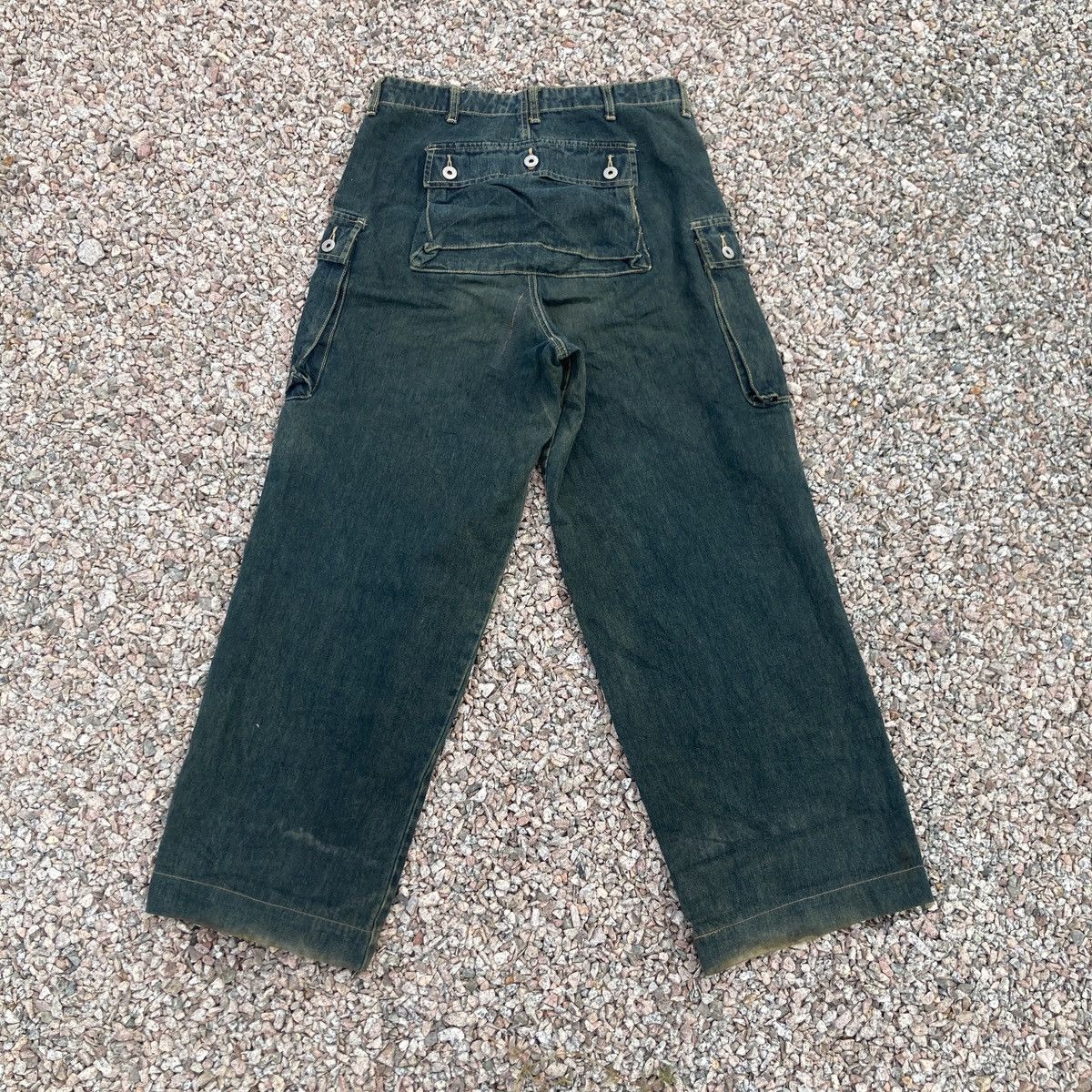 Japanese Brand UNBRANDED CARGO MONKEY PANTS Size US 31 - 2 Thumbnail