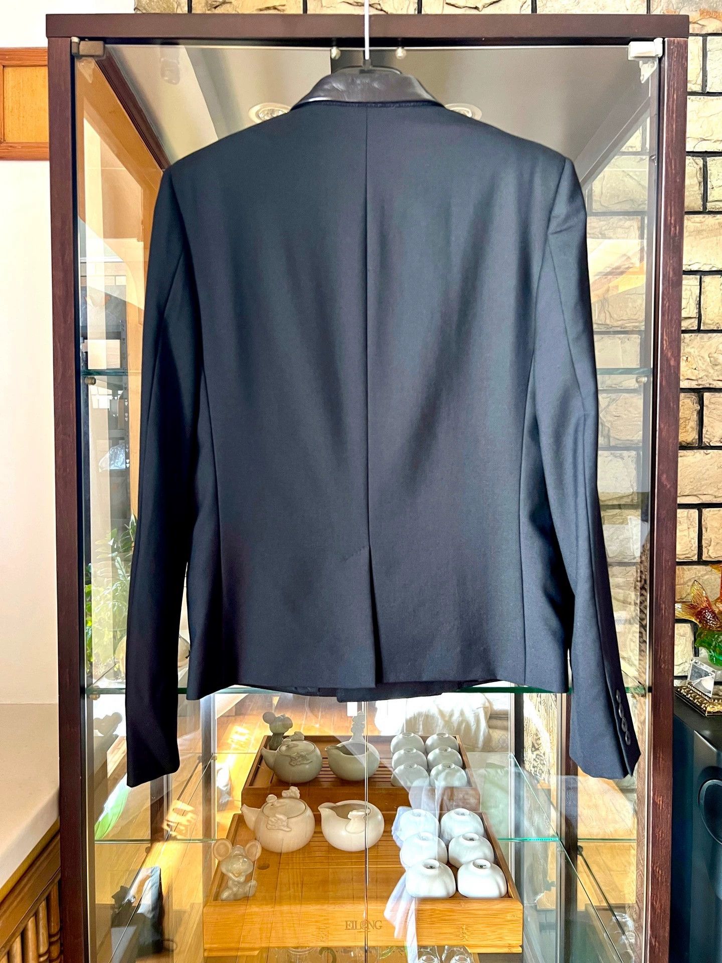 Saint Laurent Paris Authentic Saint Laurent SLP Leather Blazer Size 48R - 2 Thumbnail