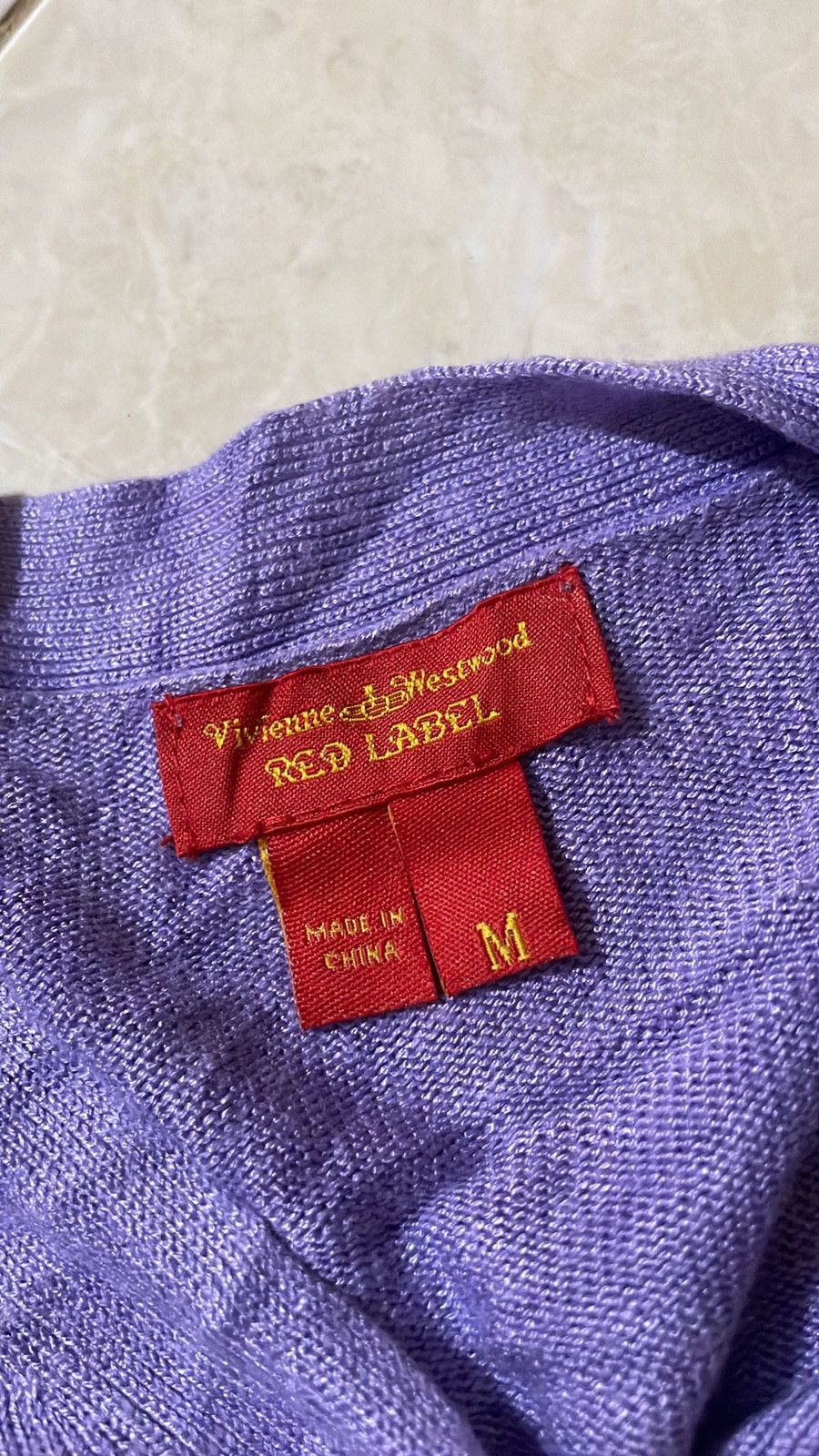 Vivienne Westwood PURPLE CARDY VIVIENNE WESTWOOD Size M / US 6-8 / IT 42-44 - 5 Thumbnail
