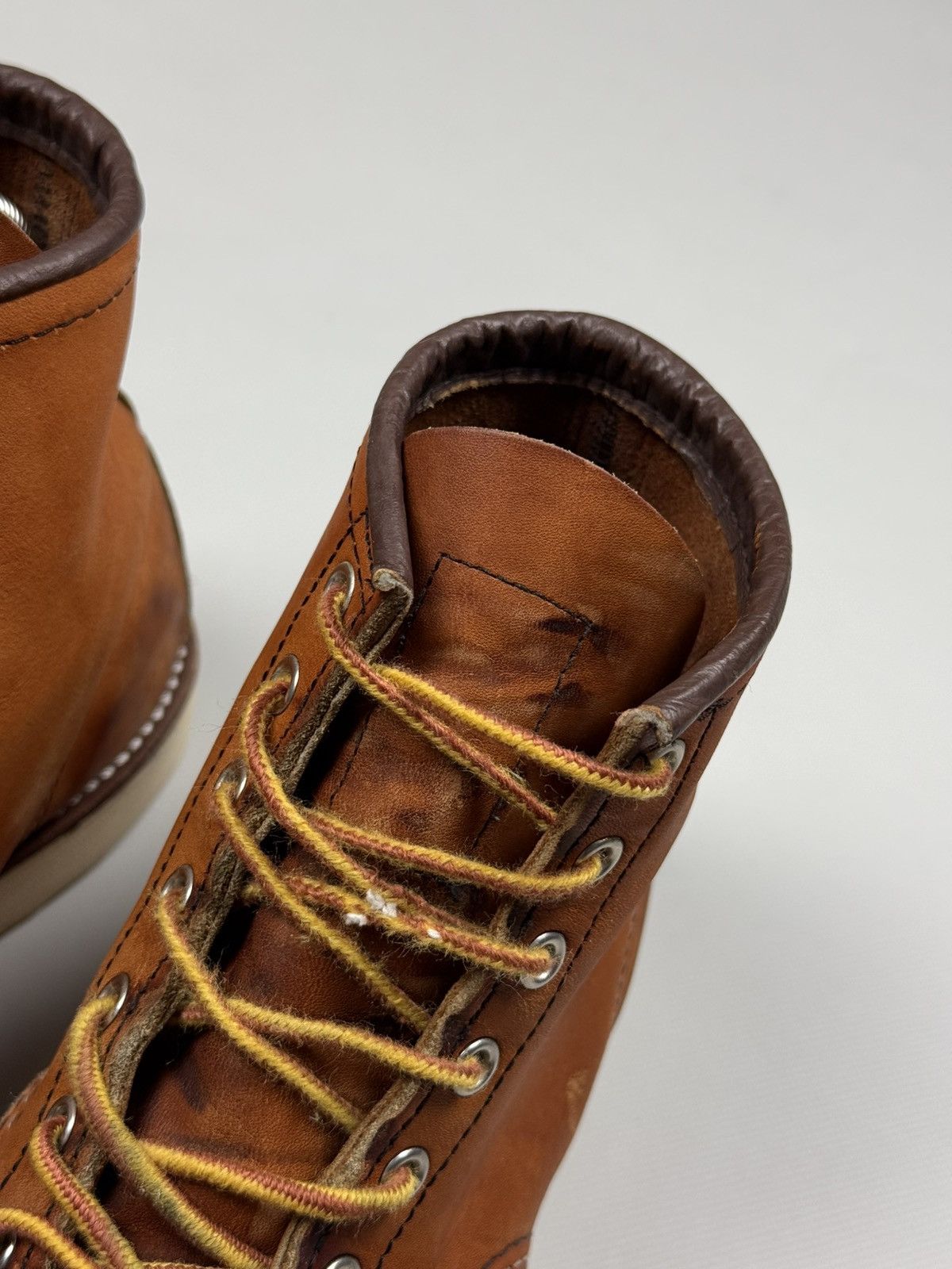 Red Wing Red Wing Shoes Vintage Leather Moc Toe Boots Size US 8.5 Size US 8.5 / EU 41-42 - 11 Thumbnail