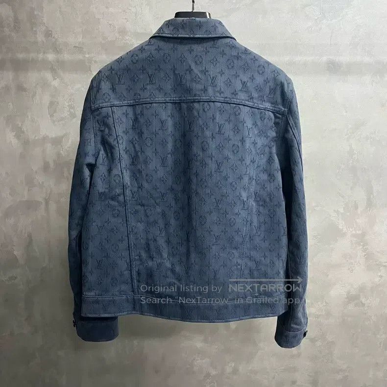 Louis Vuitton Louis Vuitton Blue full-print single-breasted casual long- Size US M / EU 48-50 / 2 - 5 Thumbnail