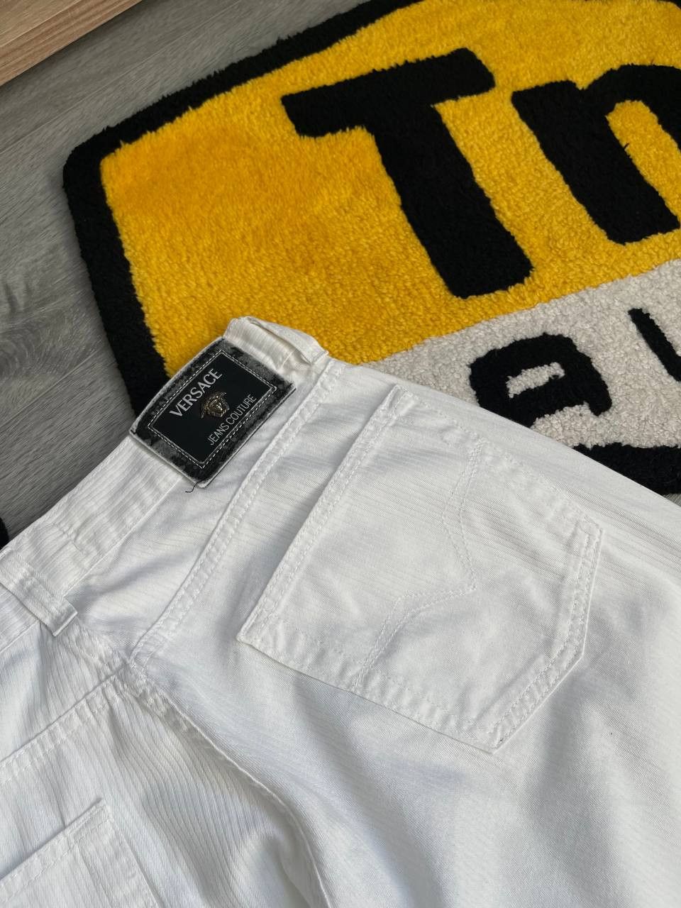 Streetwear × Versace × Vintage versace rare basic velvet classic pants Size US 33 - 5 Thumbnail