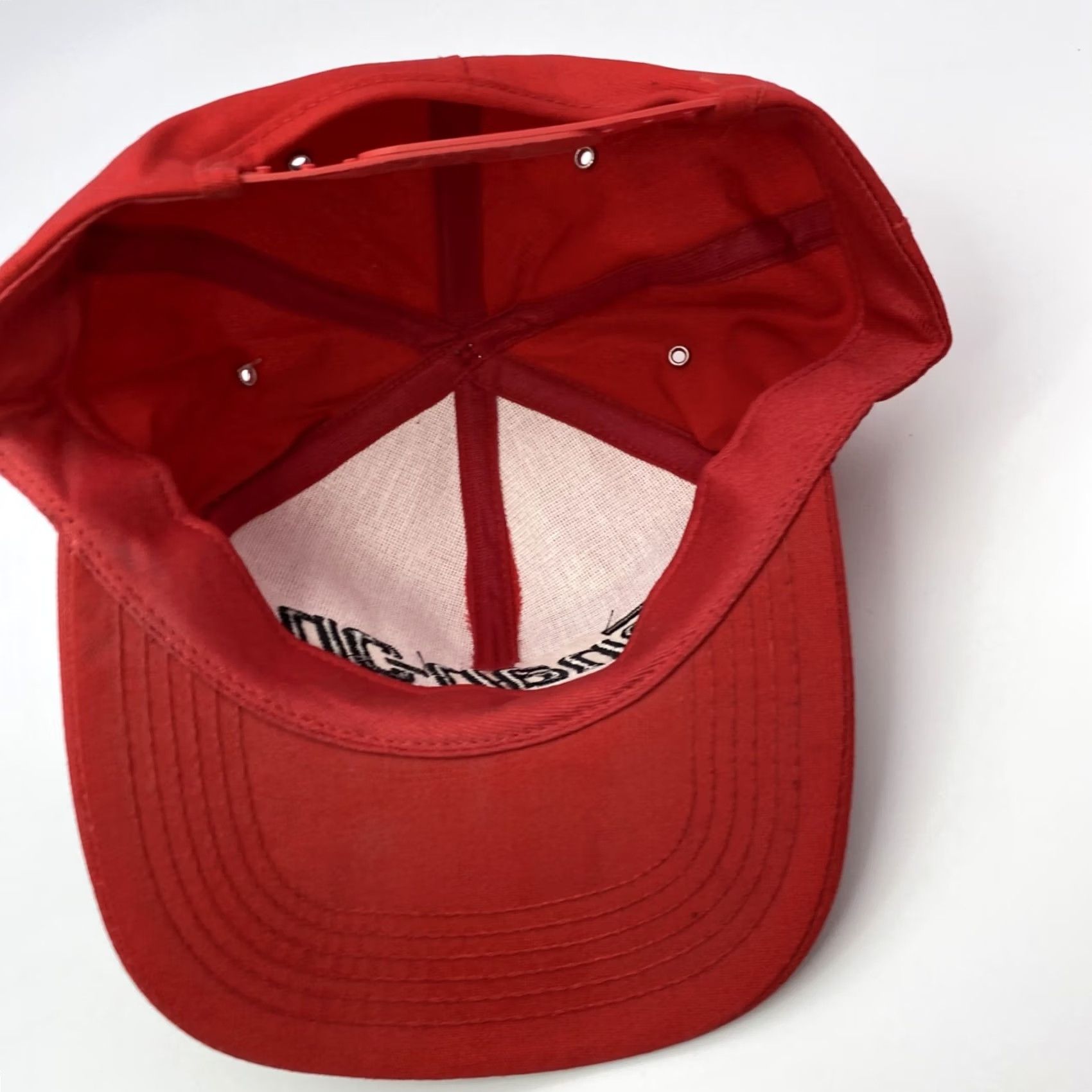 Vintage VINTAGE SNAP-ON TOOLS SWINGSTER TRUCKER SNAPBACK HAT RED 80S 90S RARE LOGO Size ONE SIZE - 5 Thumbnail