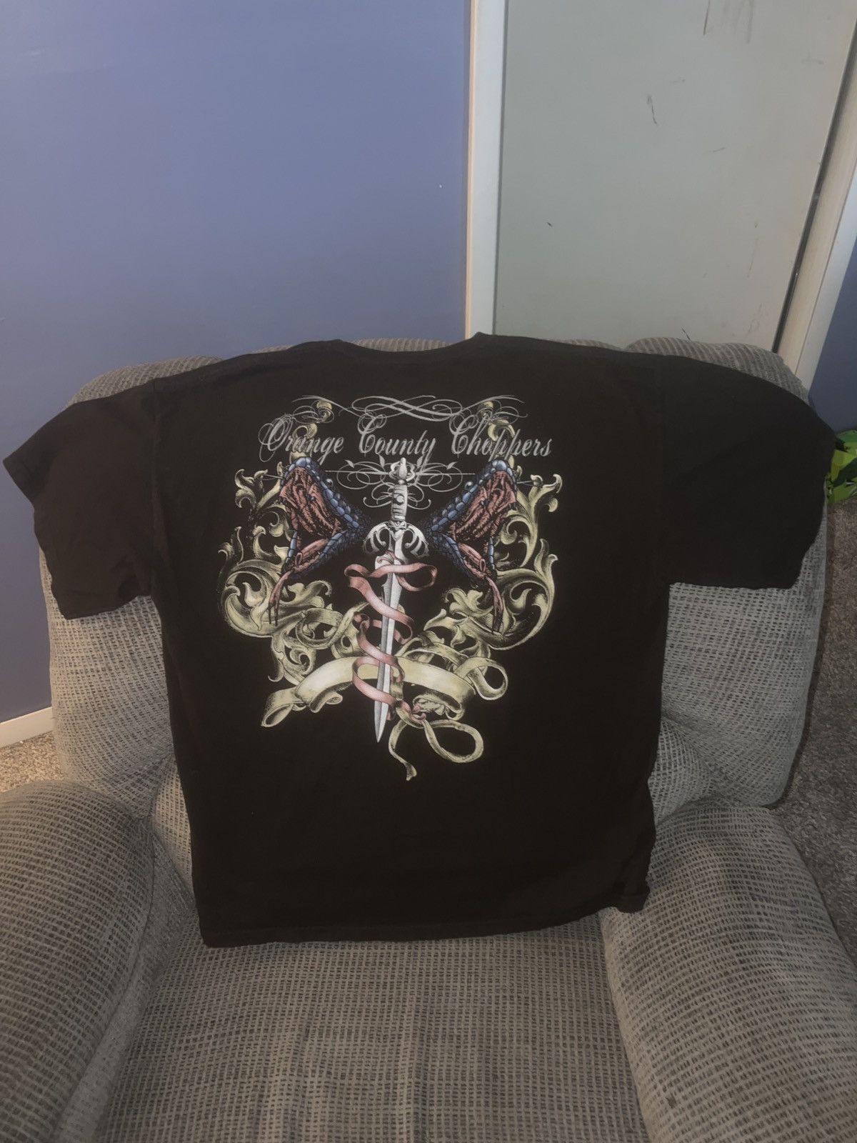 West Coast Choppers Orange County Choppers Tee Size US XL / EU 56 / 4 - 3 Thumbnail