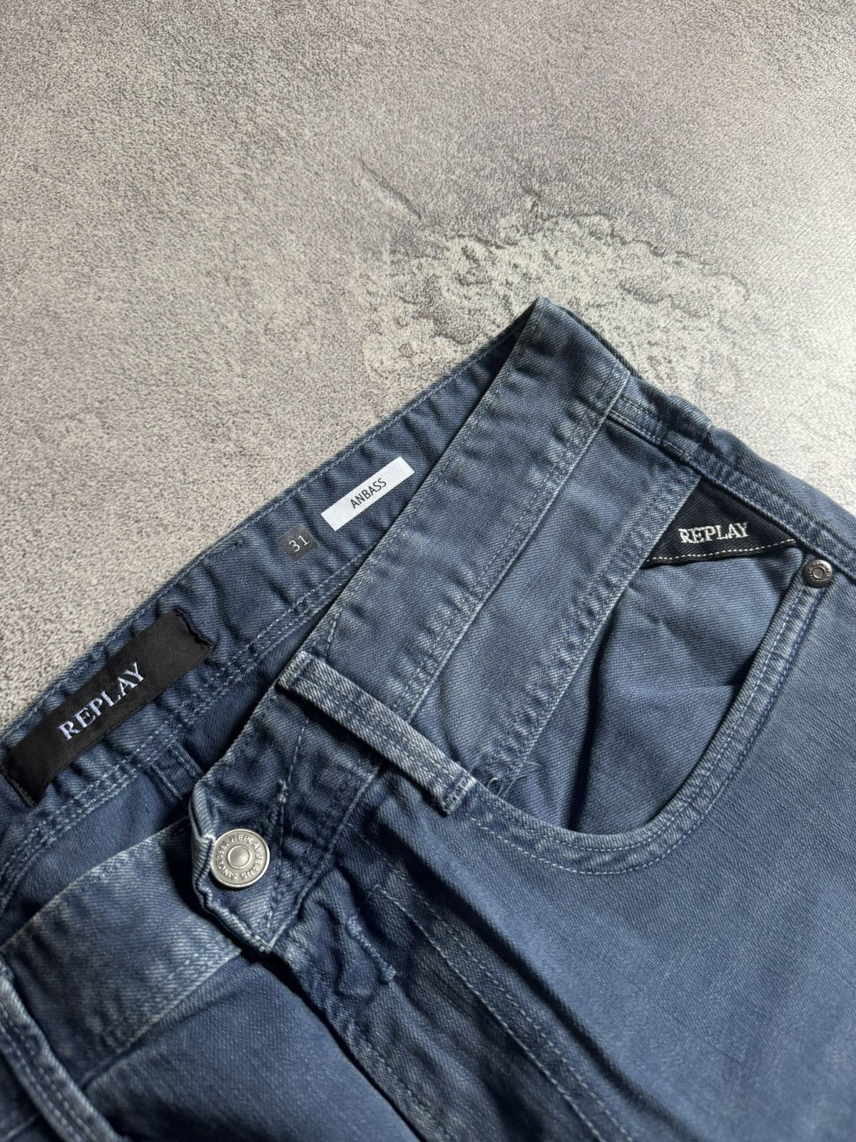 Replay Replay 31/30 Anbass denim pants trousers 👖 jeans casual Size US 31 - 10 Thumbnail