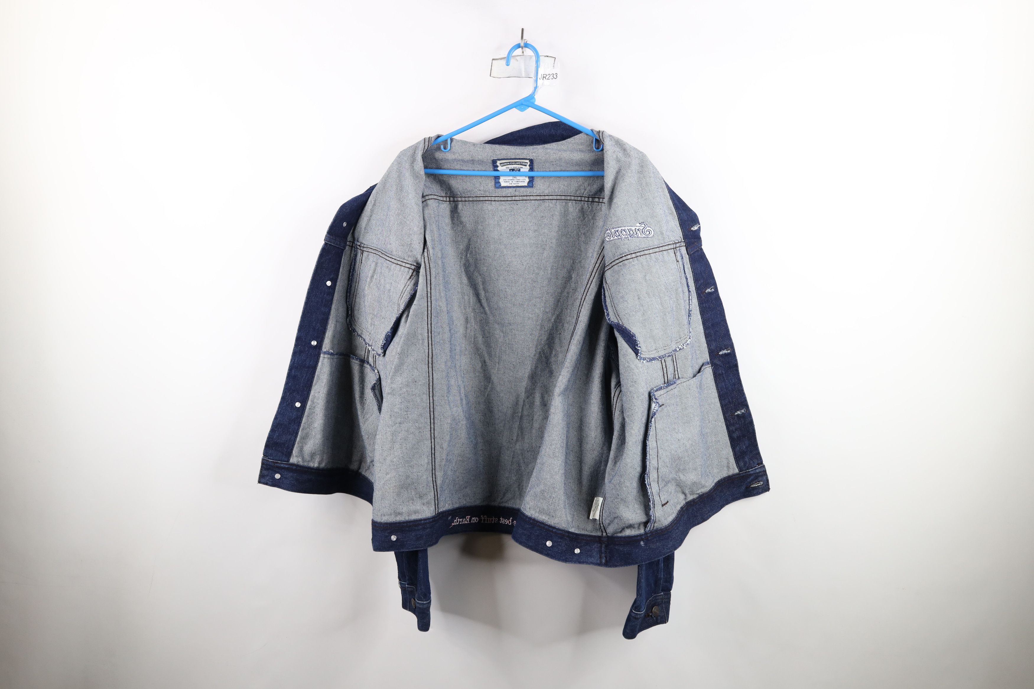 Vintage Vintage 90s Streetwear Snapple Tea Denim Trucker Jacket Size US XXL / EU 58 / 5 - 9 Thumbnail