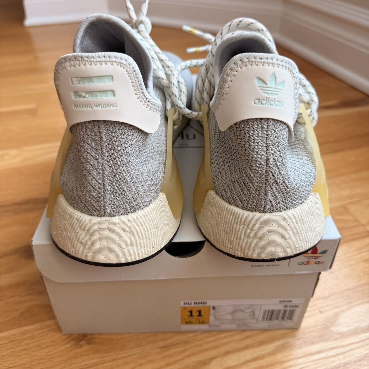 Adidas × Pharrell NMD Hu Sesame Size US 11 / EU 44 - 6 Thumbnail