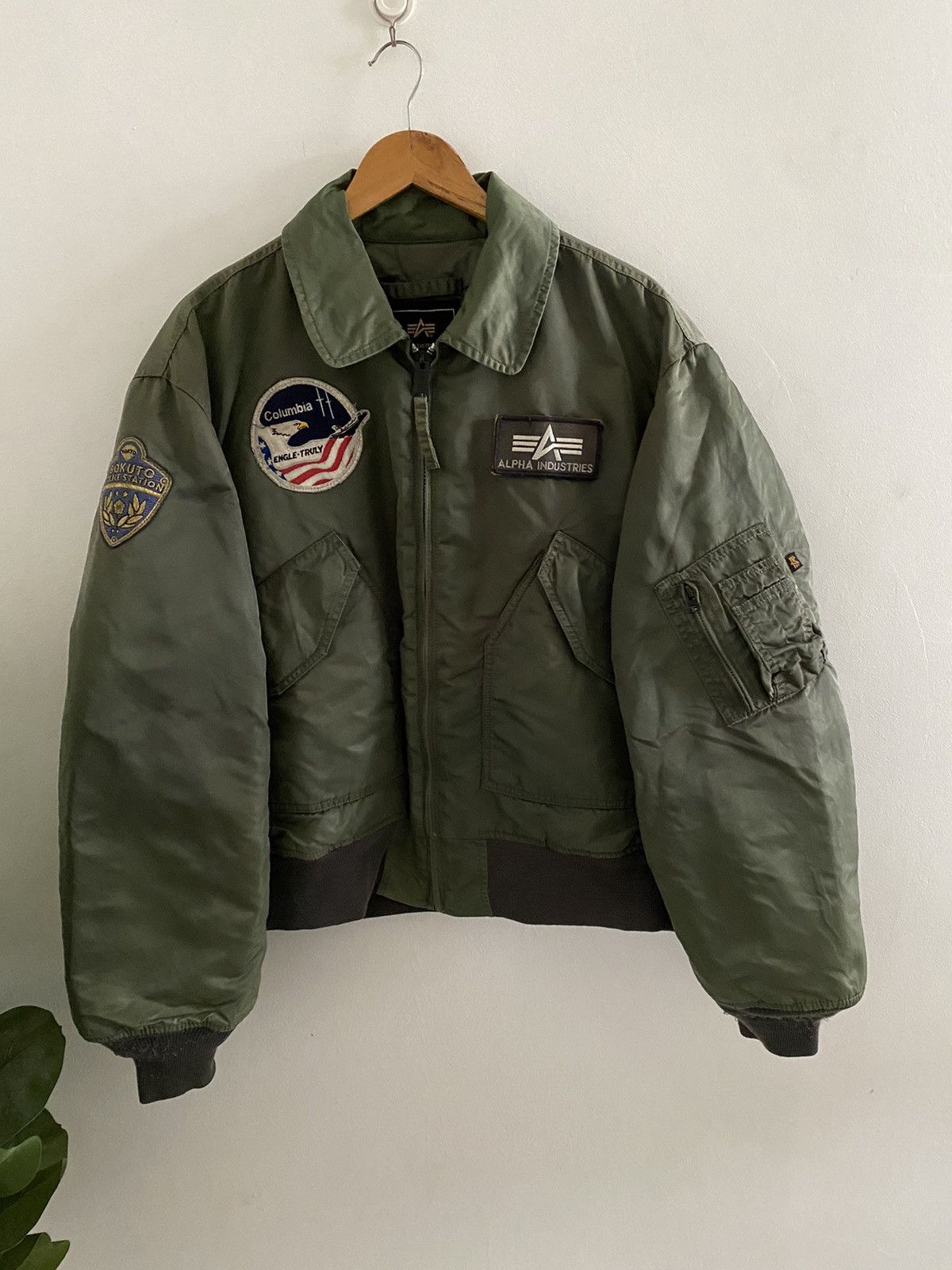 Alpha Industries ALPHA INDUSTRIES INC MA-1 Flight Jacket Size US L / EU 52-54 / 3 - 1 Thumbnail