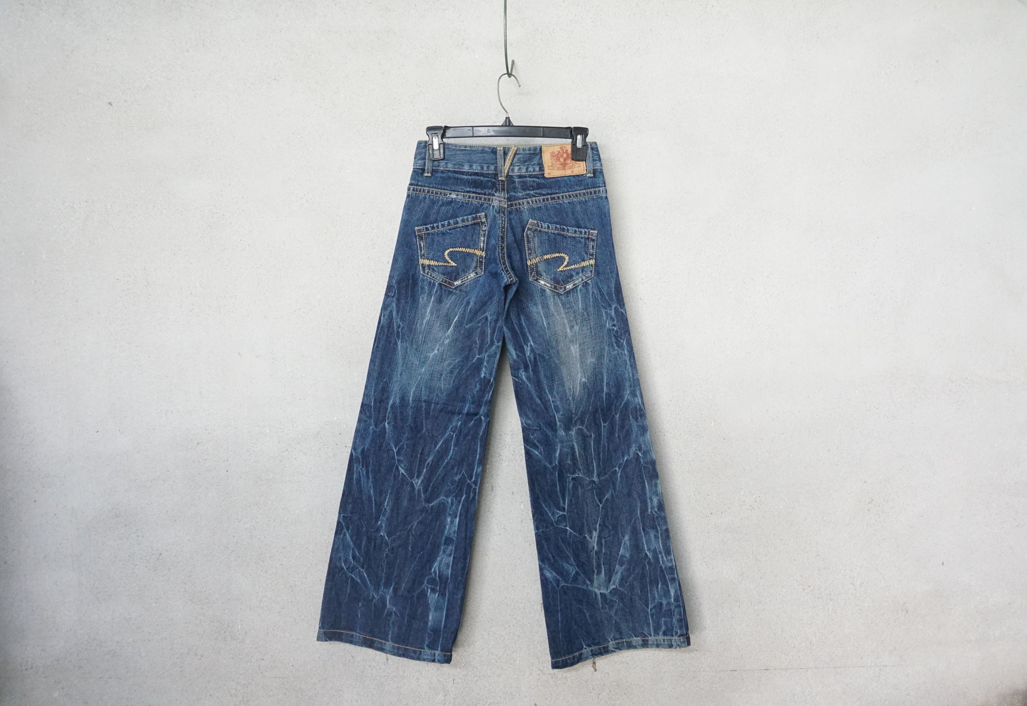 If Six Was Nine × Japanese Brand Distress Original Jeans Flare W26 Size 26" / US 2 / IT 38 - 7 Thumbnail