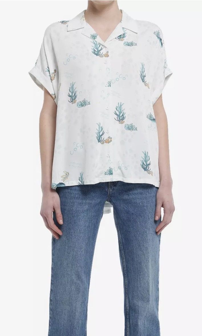 Disney Disney Pixar Finding Nemo Dolman Top Blue & Orange Large Size L / US 10 / IT 46 - 3 Thumbnail