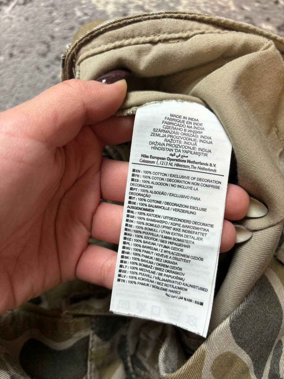 Nike × Vintage Vintage Y2K Nike Adept Military Camo Cargo Swoosh Shorts Size US 32 / EU 48 - 7 Thumbnail