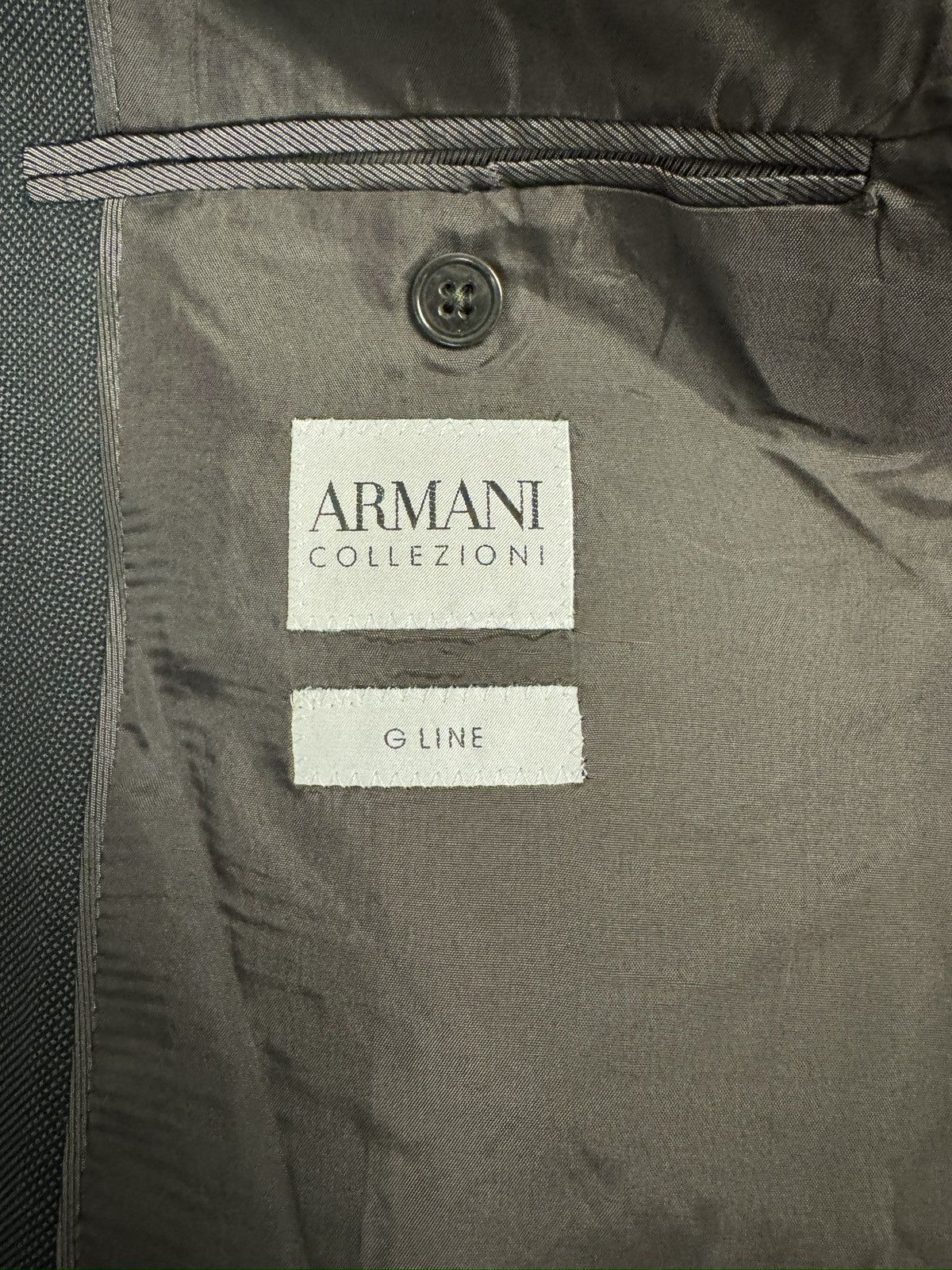 Armani Collezioni ARMANI COLLEZIONI G-Line Trim Fit Wool Blazer Size 40R - 8 Thumbnail