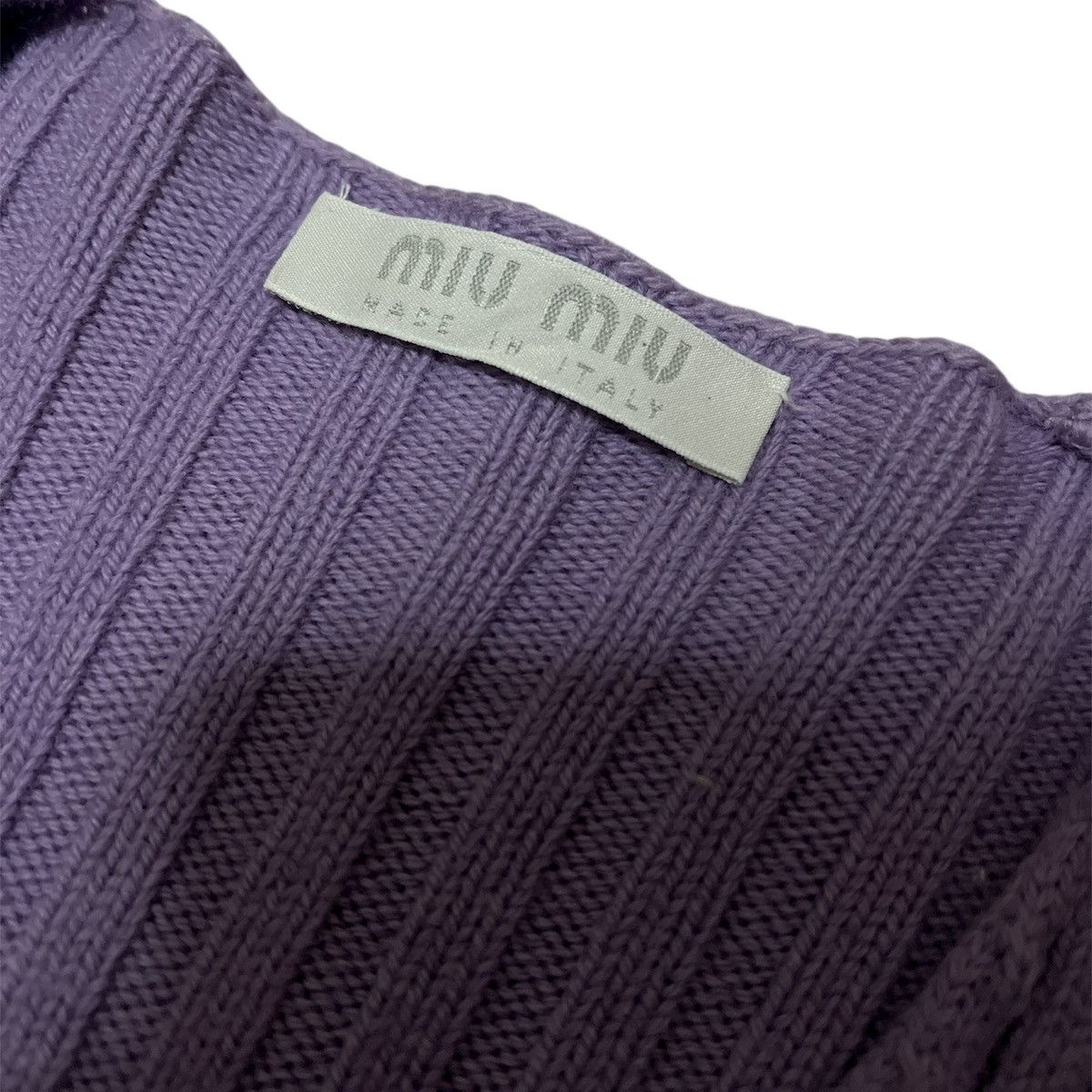 Miu Miu Miu Miu wool knit cardigan Size XS / US 0-2 / IT 36-38 - 2 Thumbnail