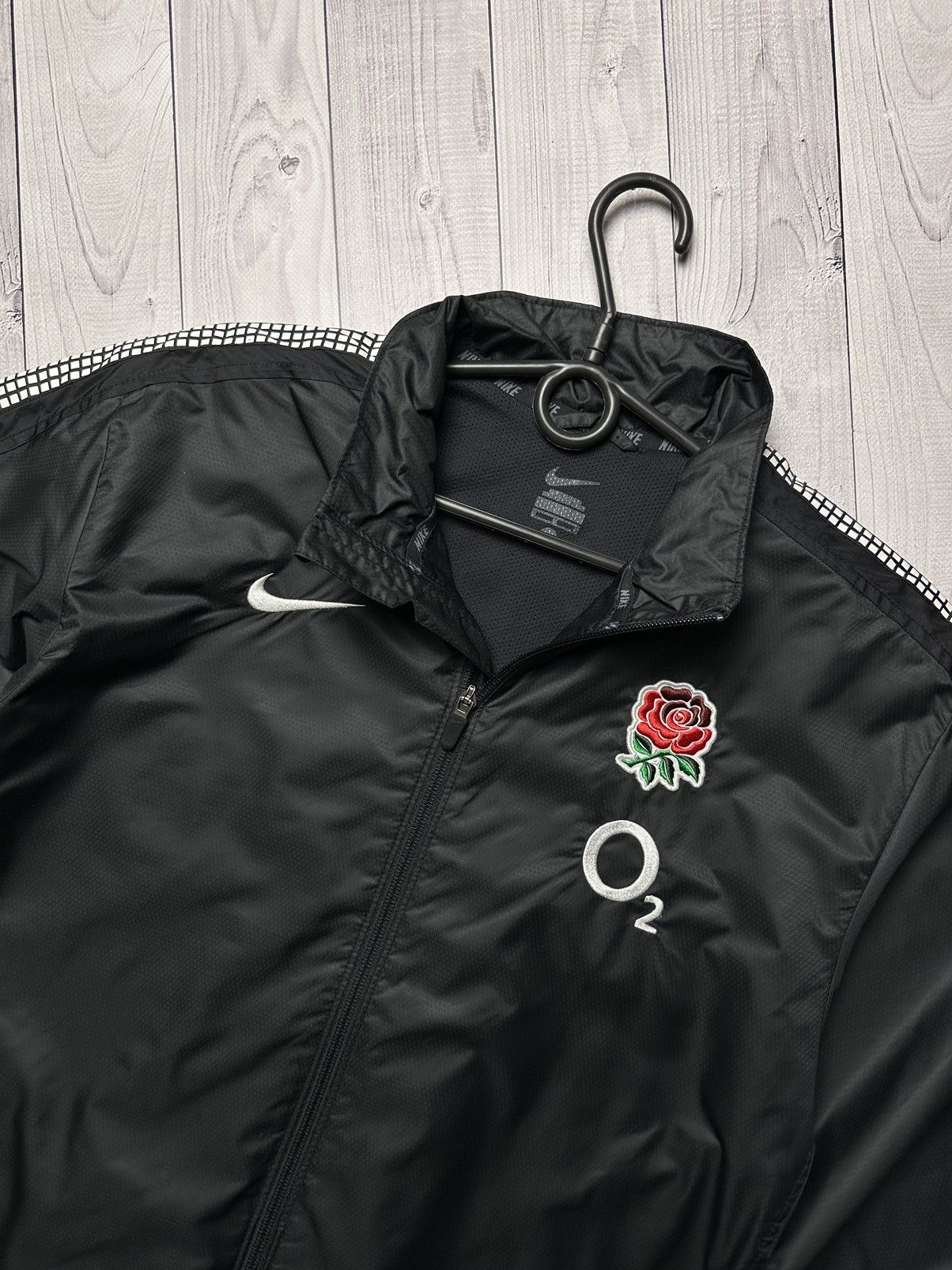 Nike × Vintage Vintage Nike England rugby track jacket size M Size US M / EU 48-50 / 2 - 2 Thumbnail