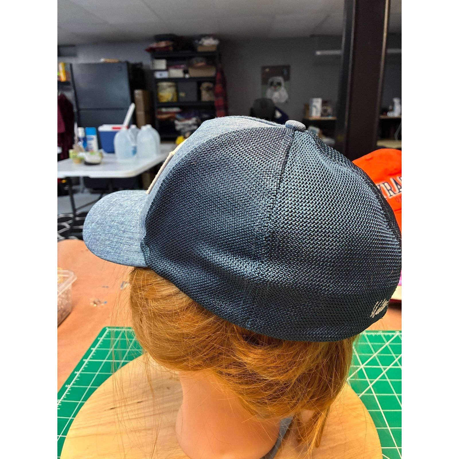 Other Walter Hagen Golf Hat Trucker Cap USA Flag Golfer Patch Size ONE SIZE - 3 Thumbnail