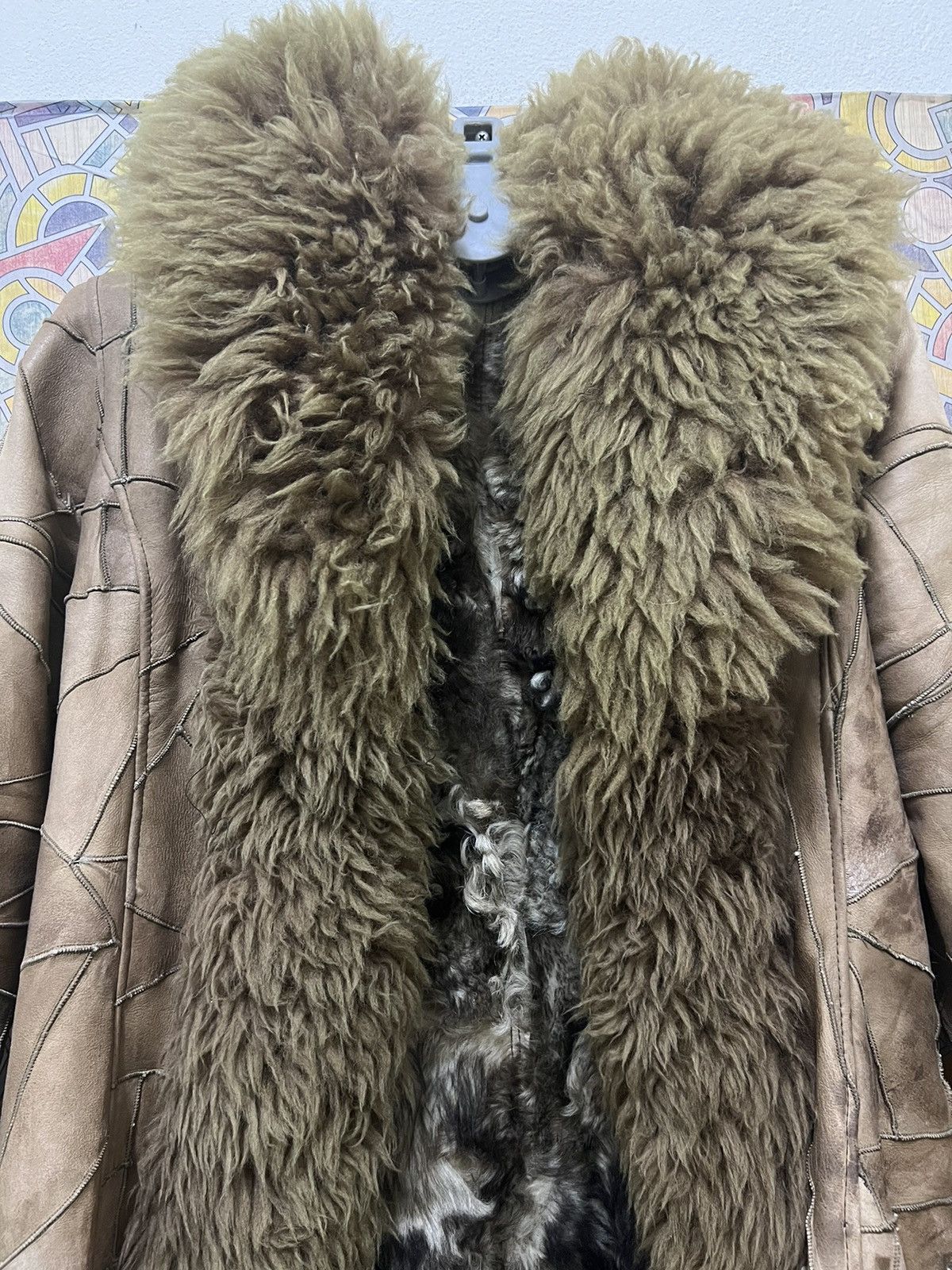 Japanese Brand × Leather RARE SHEEPSKIN COAT FUR LEATHER JACKET UNISEX Size S / US 4 / IT 40 - 19 Thumbnail