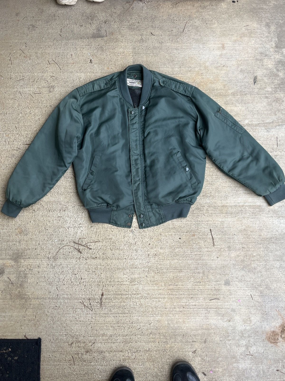 Vintage Vintage m1-a bomber jacket Size US L / EU 52-54 / 3 - 1 Thumbnail