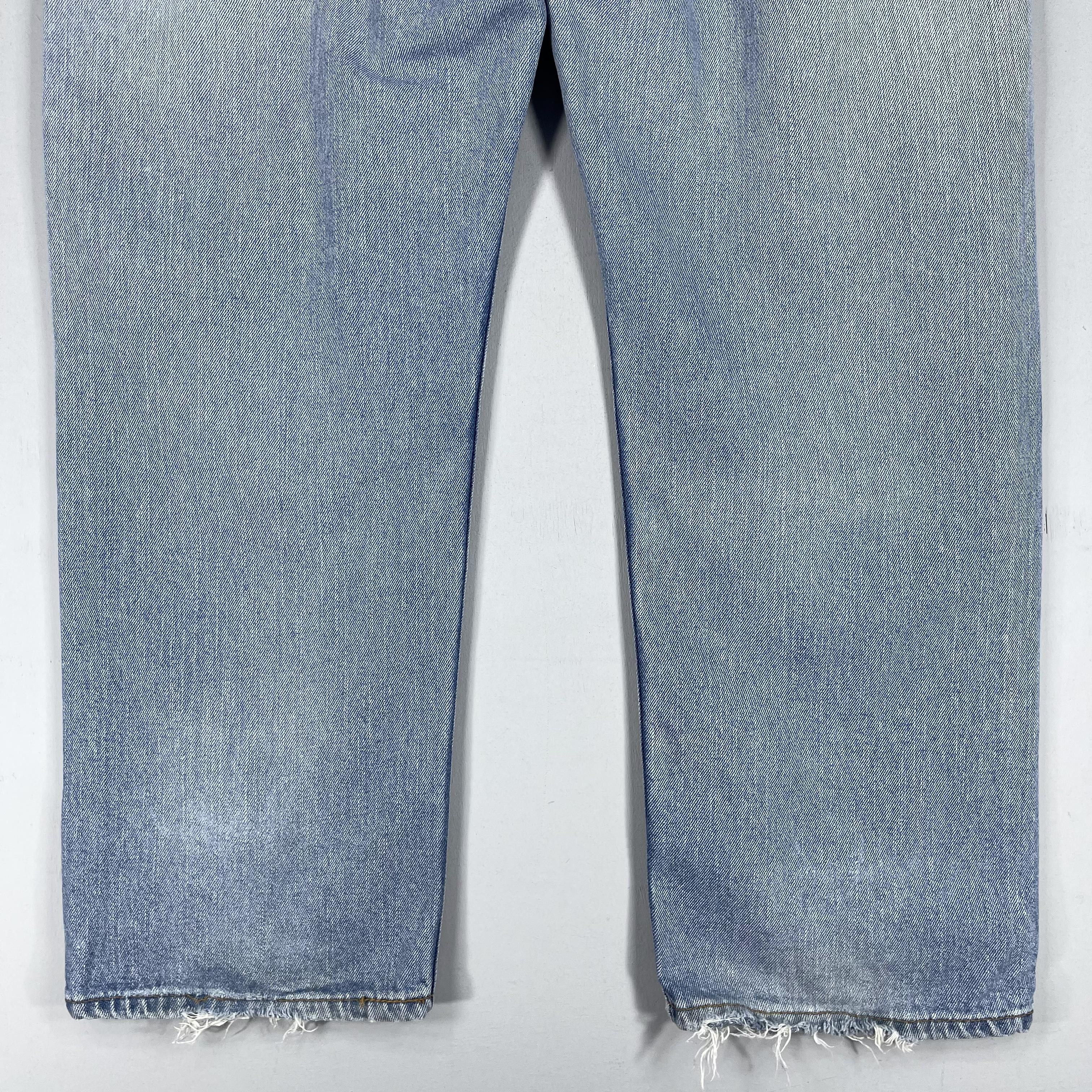 Levi's × Vintage W42 L29 Vintage Levis 505 Distressed Thigh Ripped Jeans Size US 42 / EU 58 - 11 Thumbnail