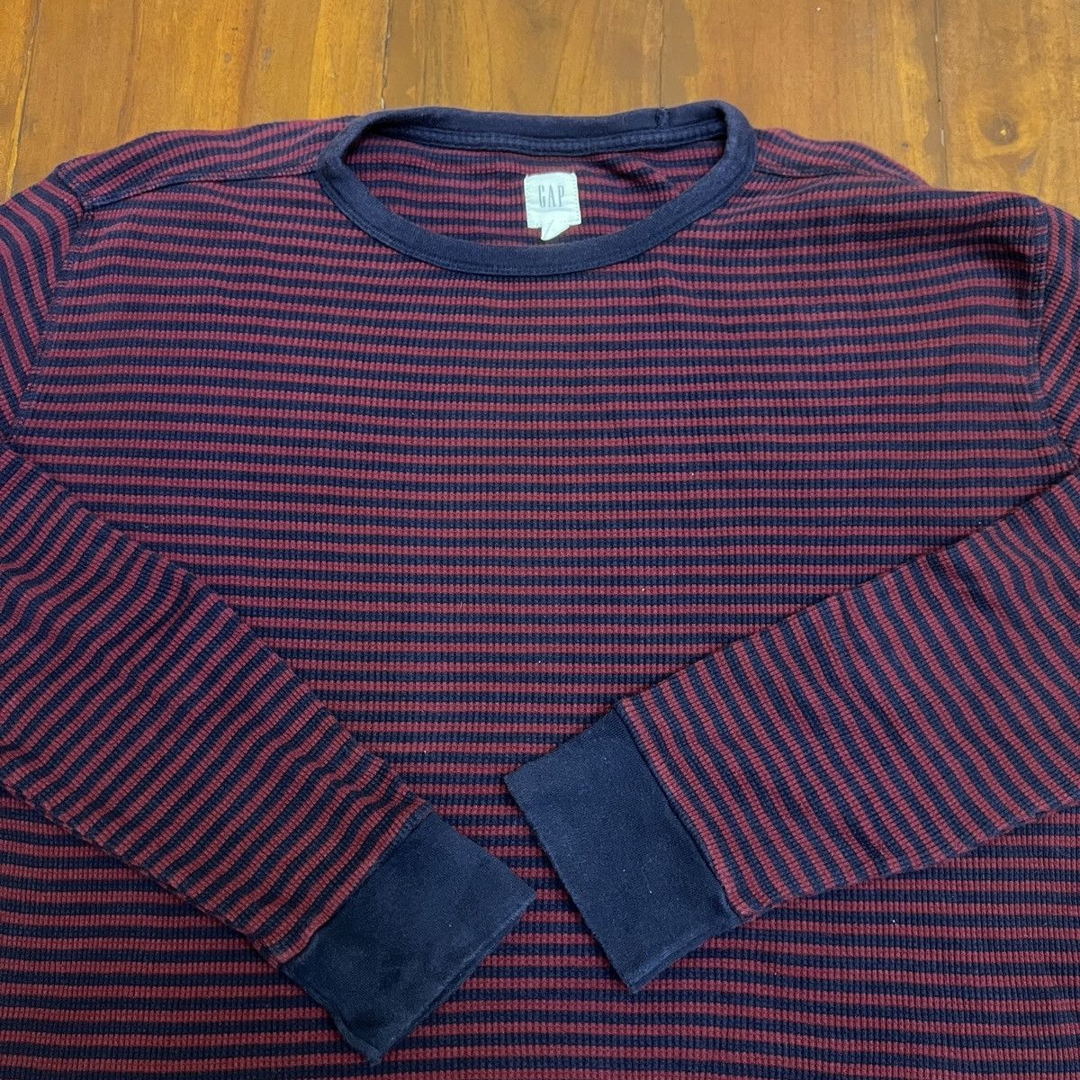 Gap Gap Over The Stripe Design Sweatshirt Size US L / EU 52-54 / 3 - 2 Thumbnail
