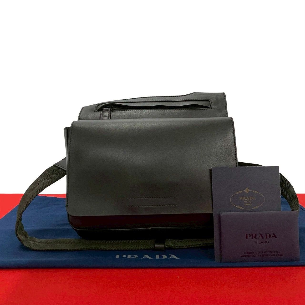 バッグ prada archive real leather sling bag Prada × Streetwear × Vintage Prada Archive distressed dragon