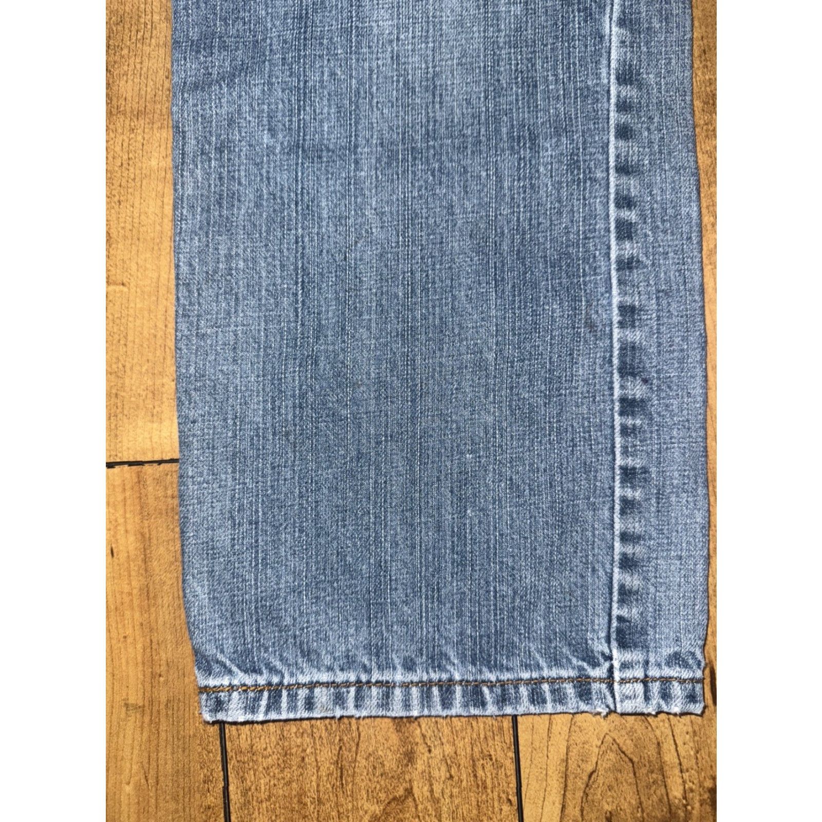 Levi's VINTAGE Levi’s 505 Jeans Blue Distressed Paint Grunge 34x29 Regular Fit Mens Straight 34 in 29 in Denim Size US 34 / EU 50 - 4 Thumbnail